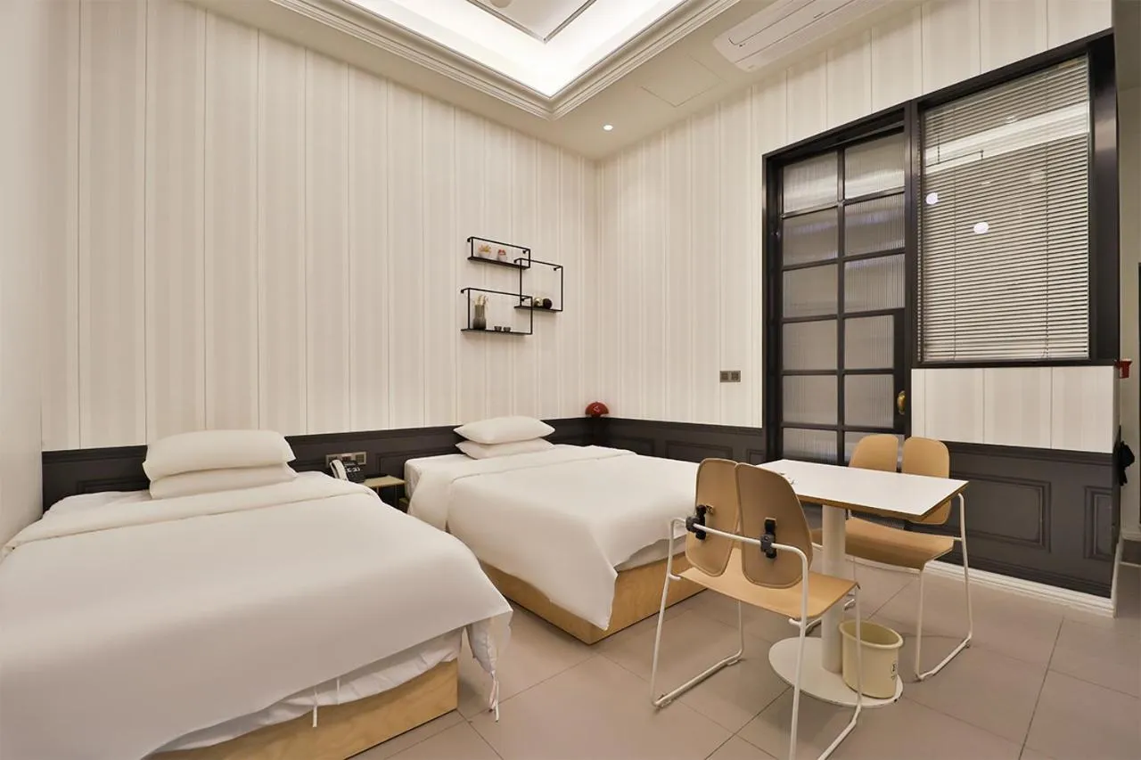 Bed in Brown Dot Hotel Ulsan Samsan