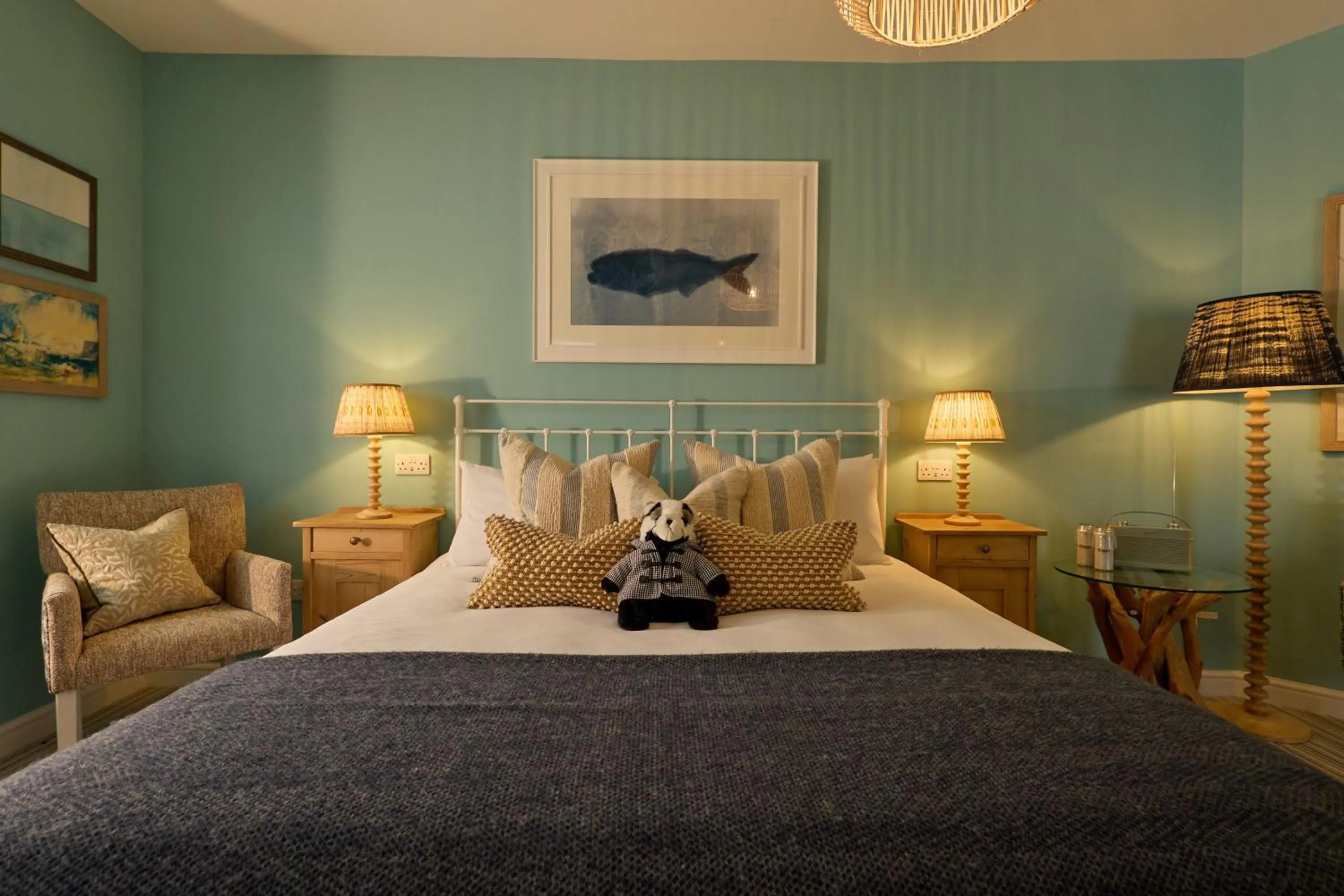 Bed in Dolphin Hotel