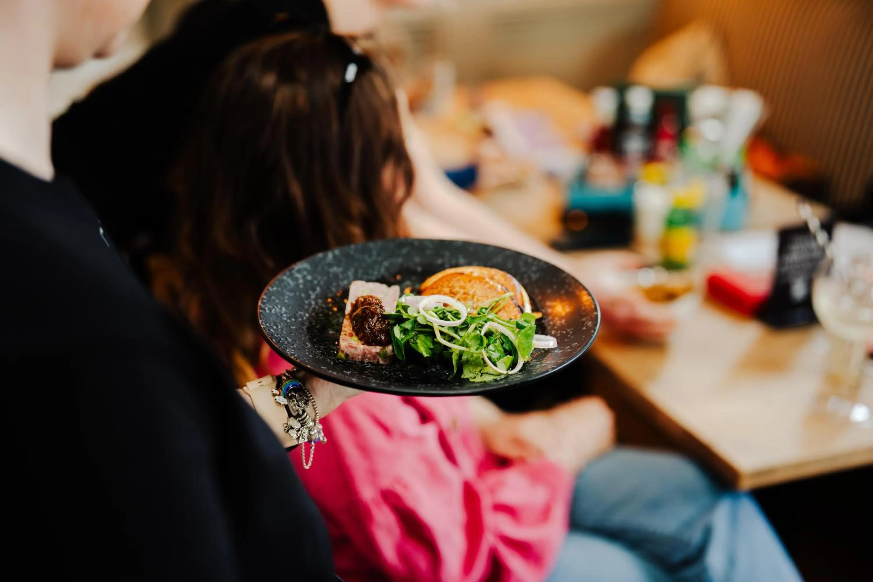 Food close-up in Dolphin Hotel
