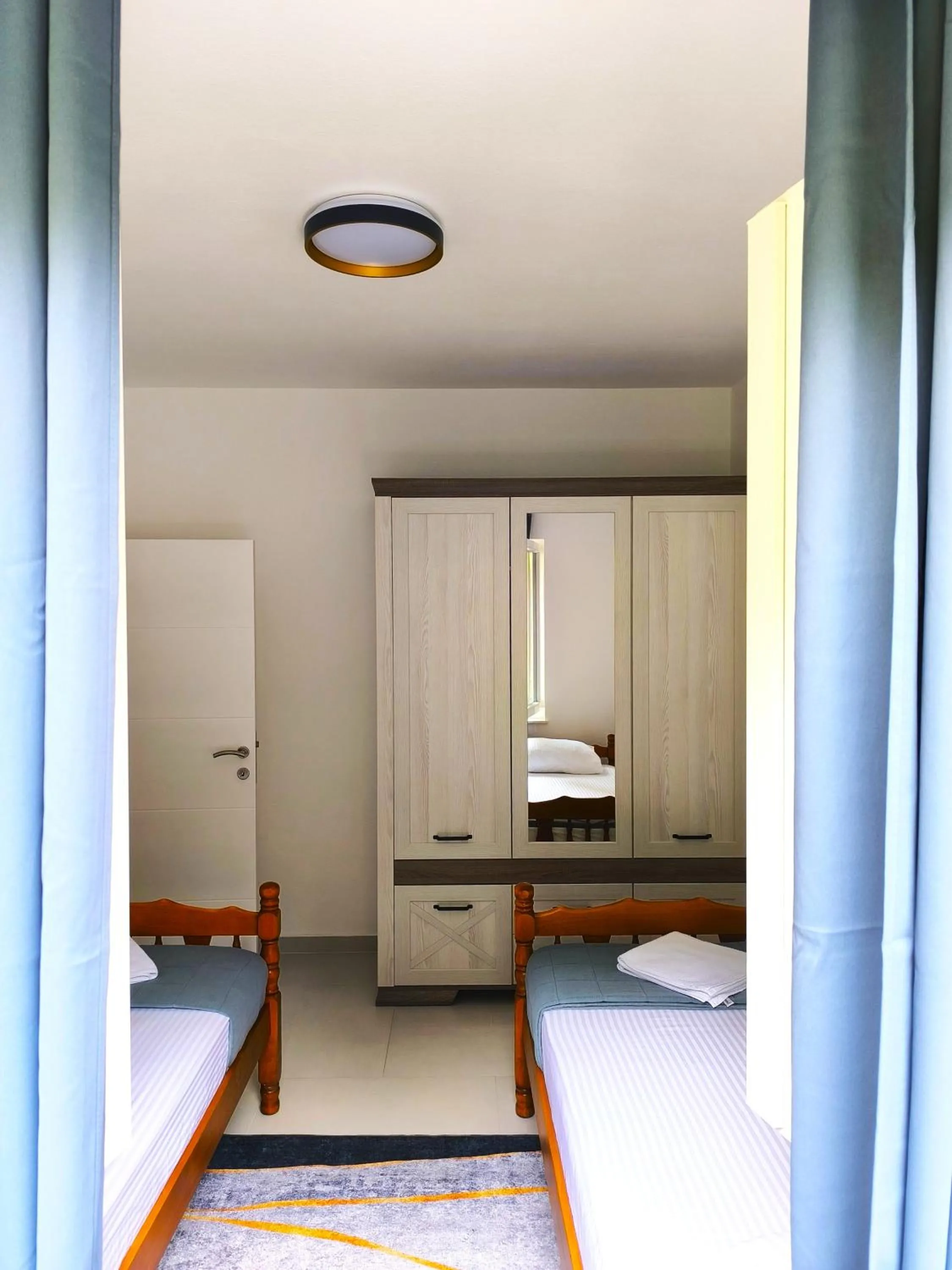 Bed in Apartments Danilo