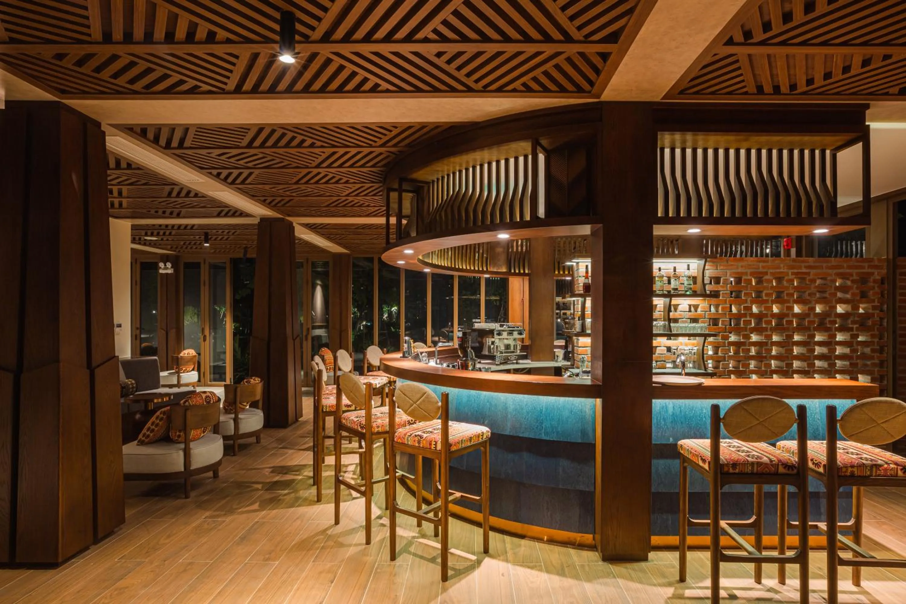 Lounge or bar in Mandala Retreats Kim Bôi