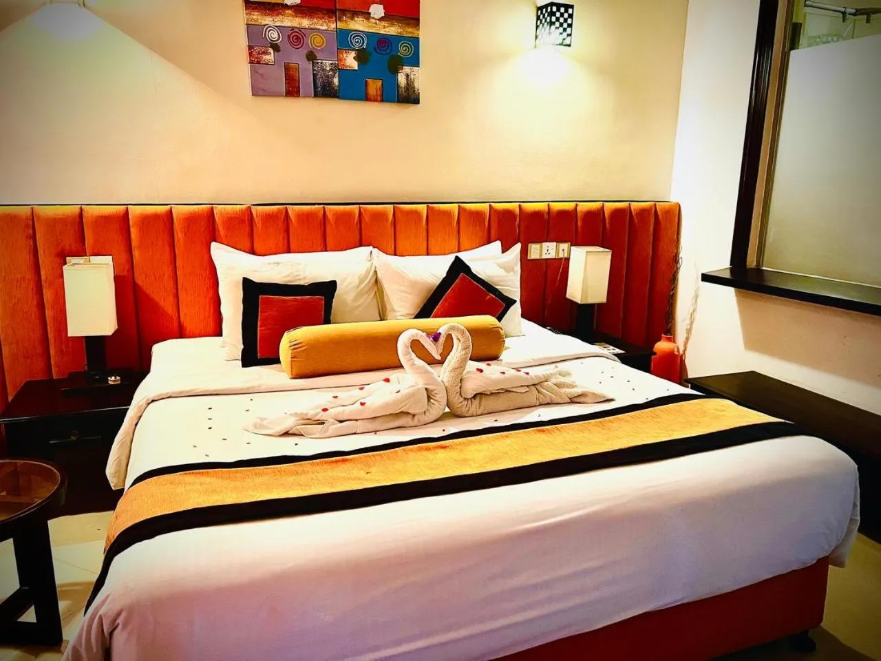 Bedroom, Bed in Laya Beach