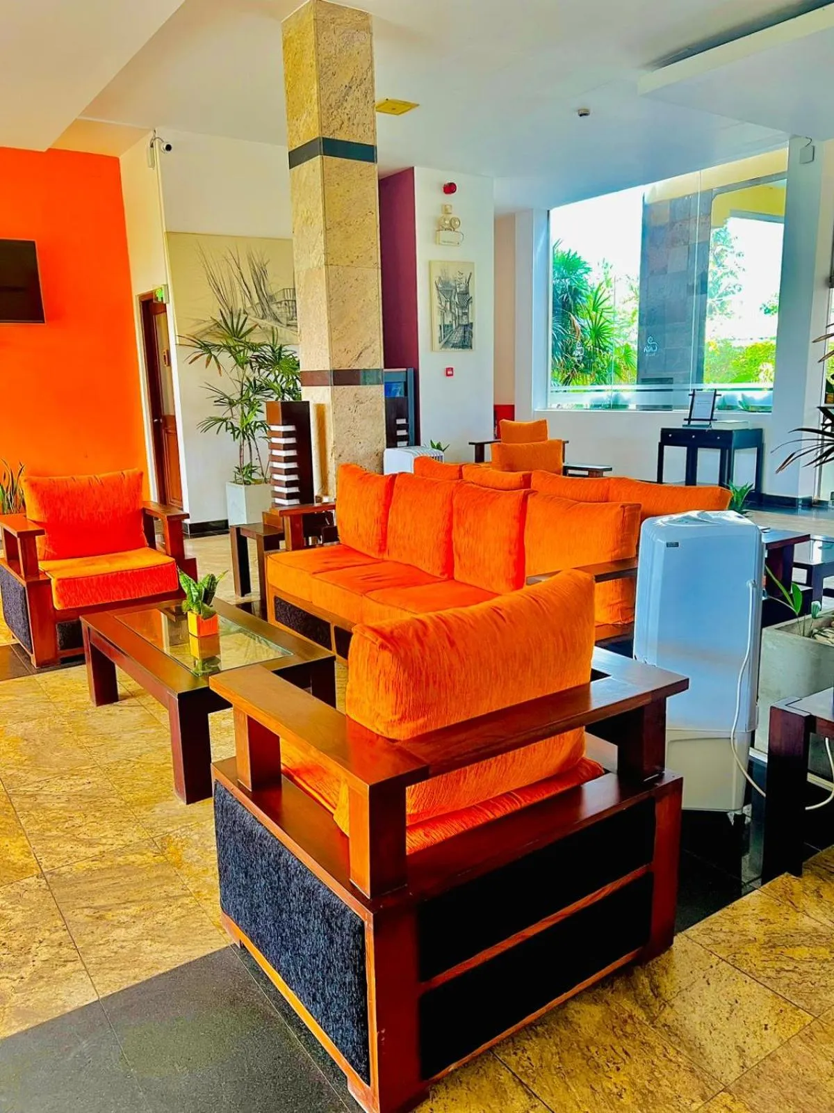 Lobby or reception in Laya Beach