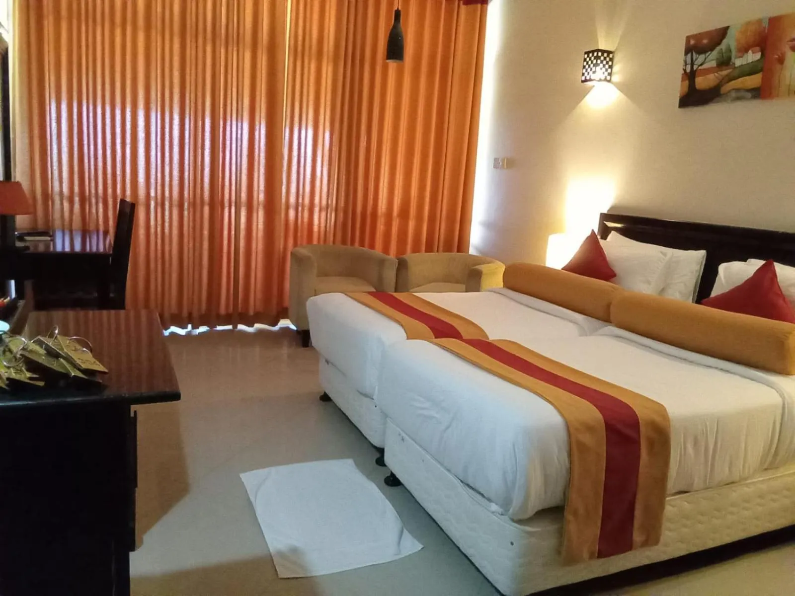 Bedroom, Bed in Laya Beach