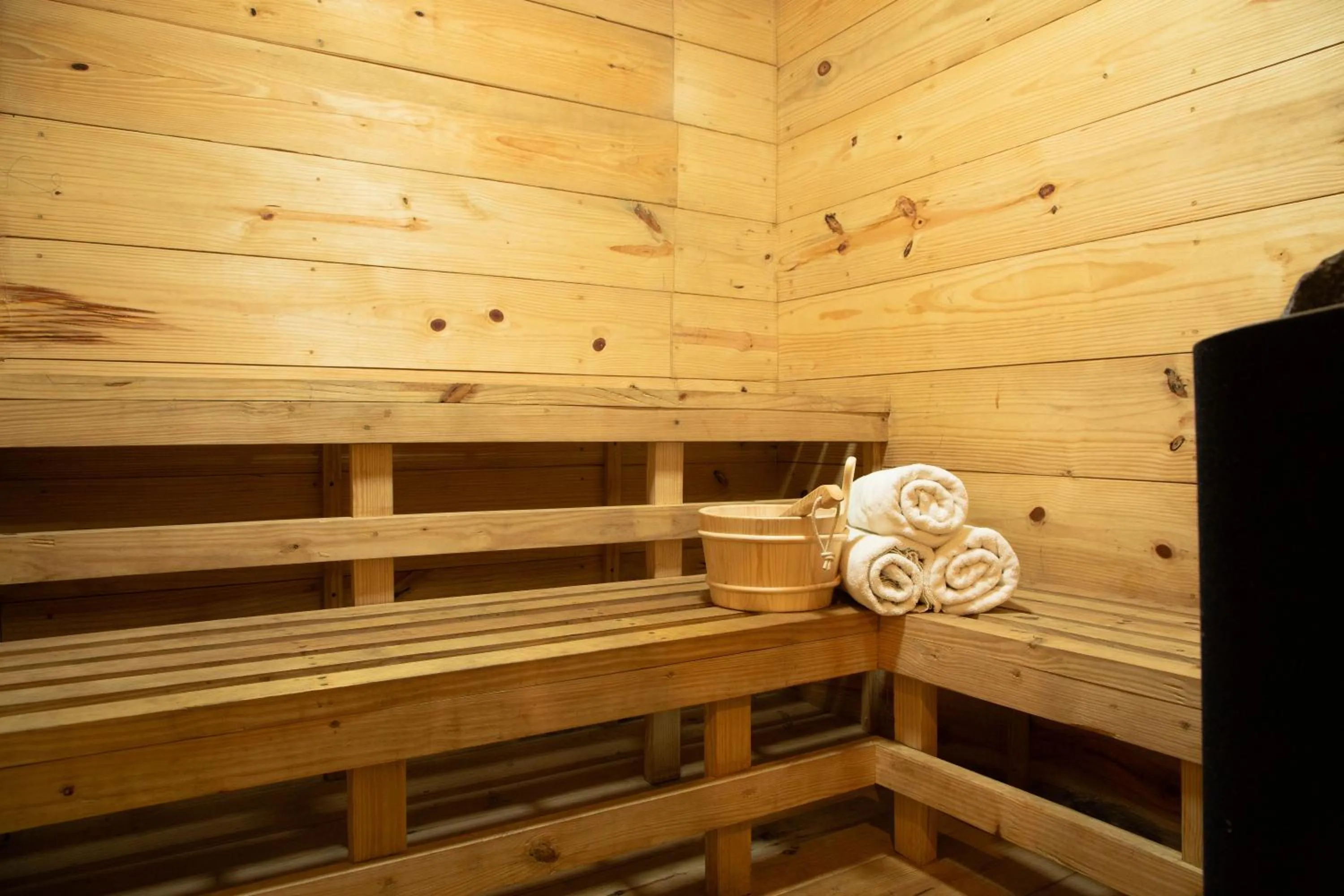 Sauna in Nepalirika Hotel Biratchowk