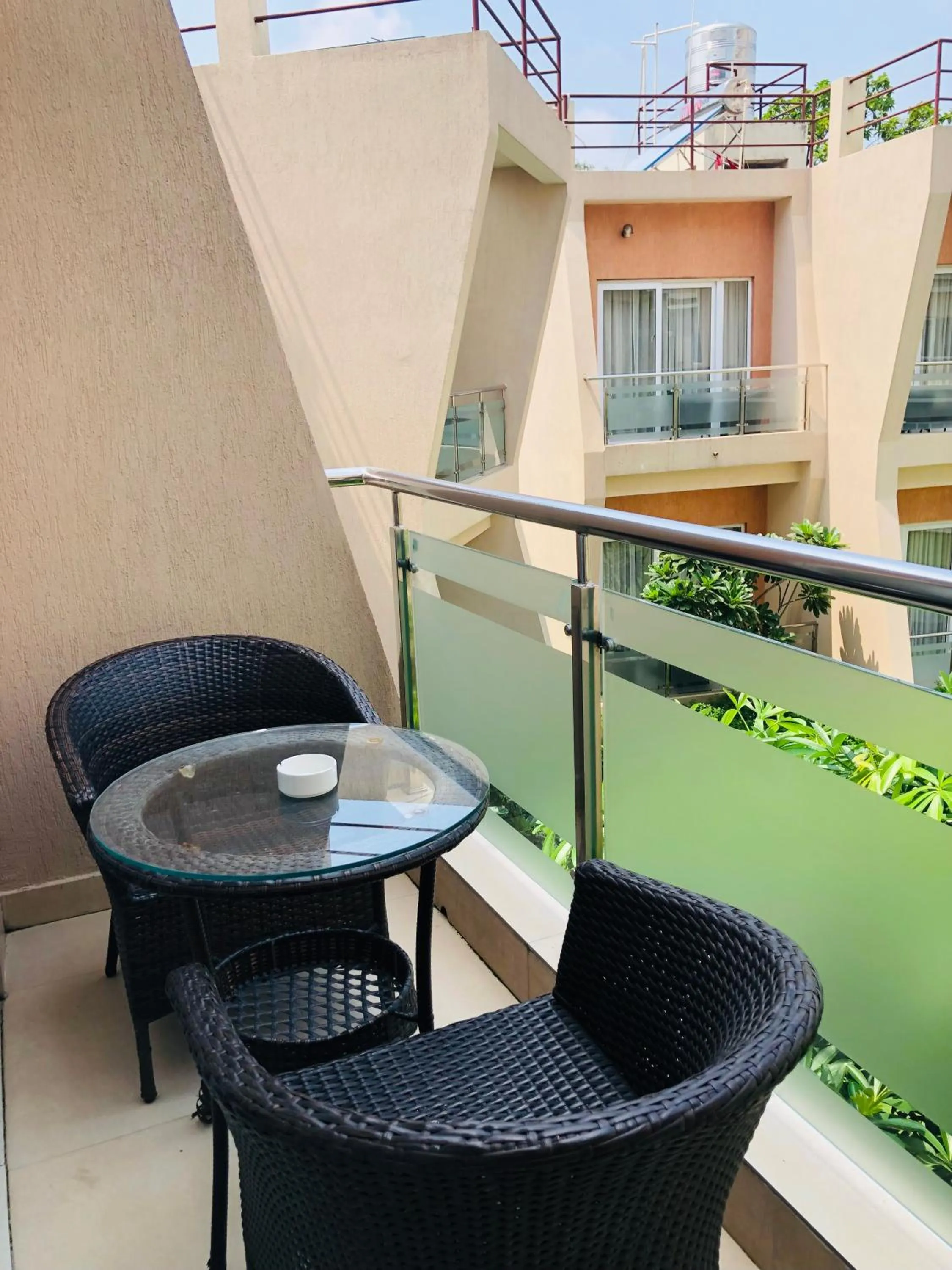 Balcony/Terrace in Nepalirika Hotel Biratchowk