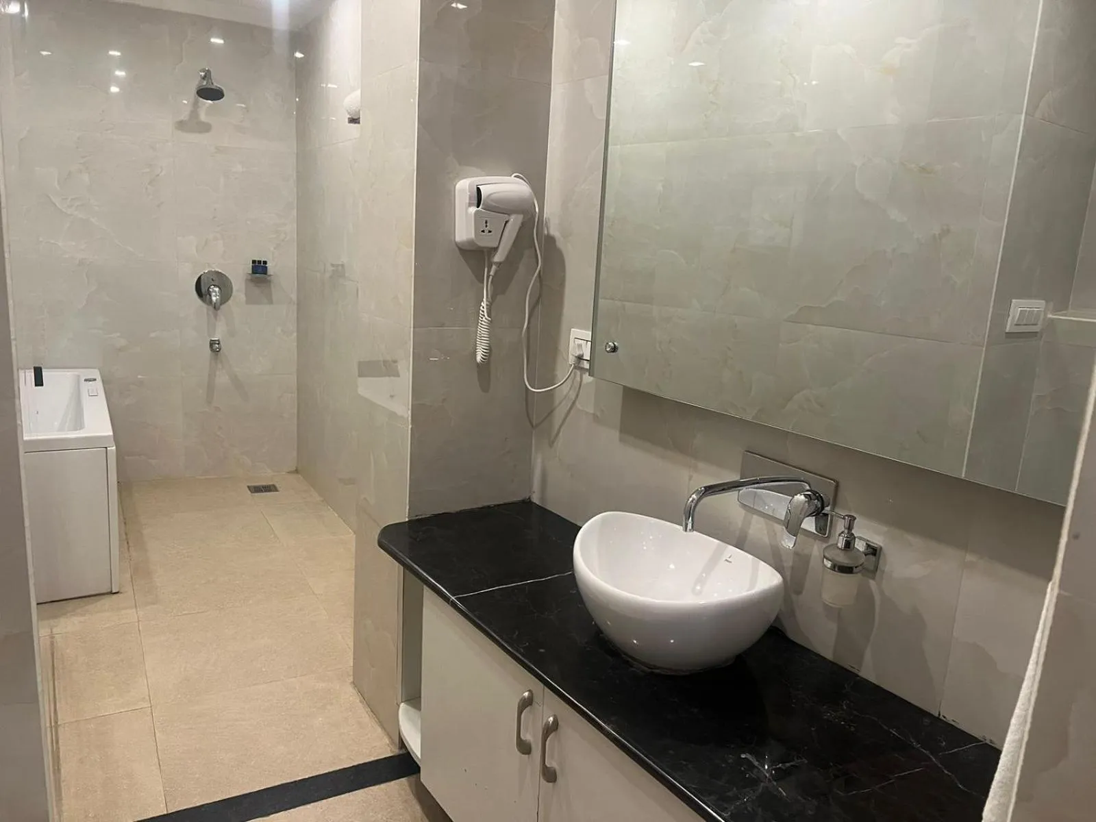 Bathroom in Nepalirika Hotel Biratchowk