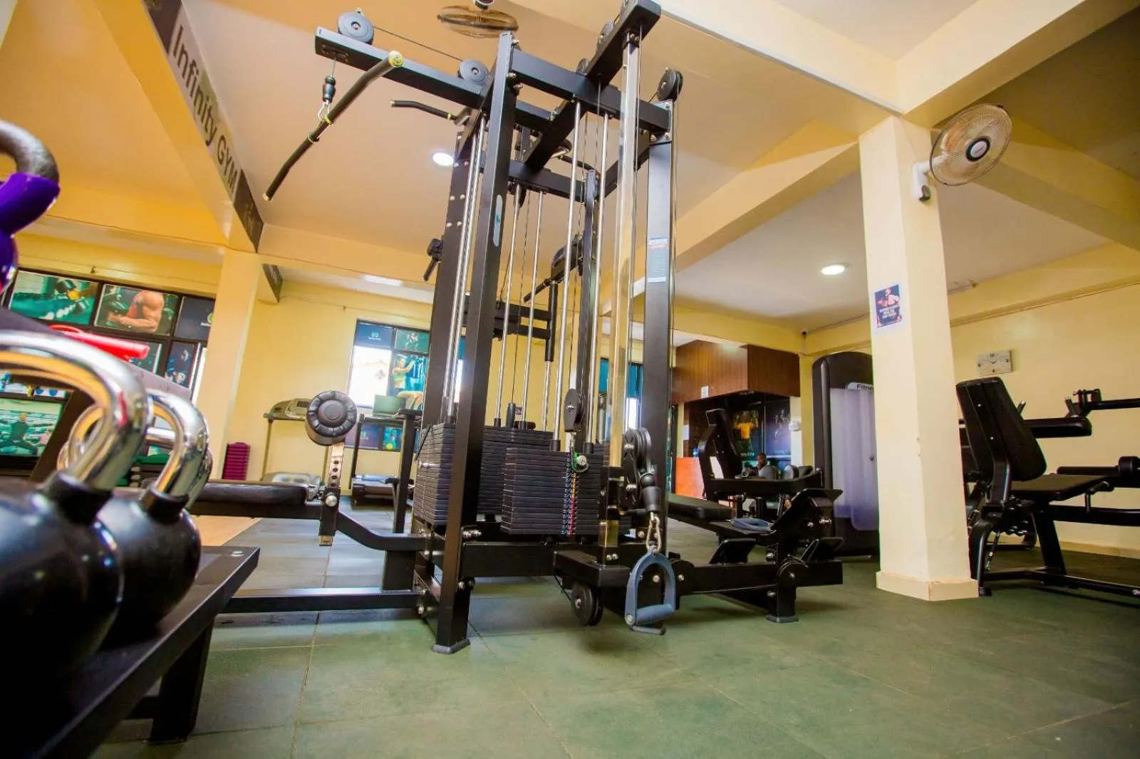 Fitness centre/facilities in INFINITY HOTEL