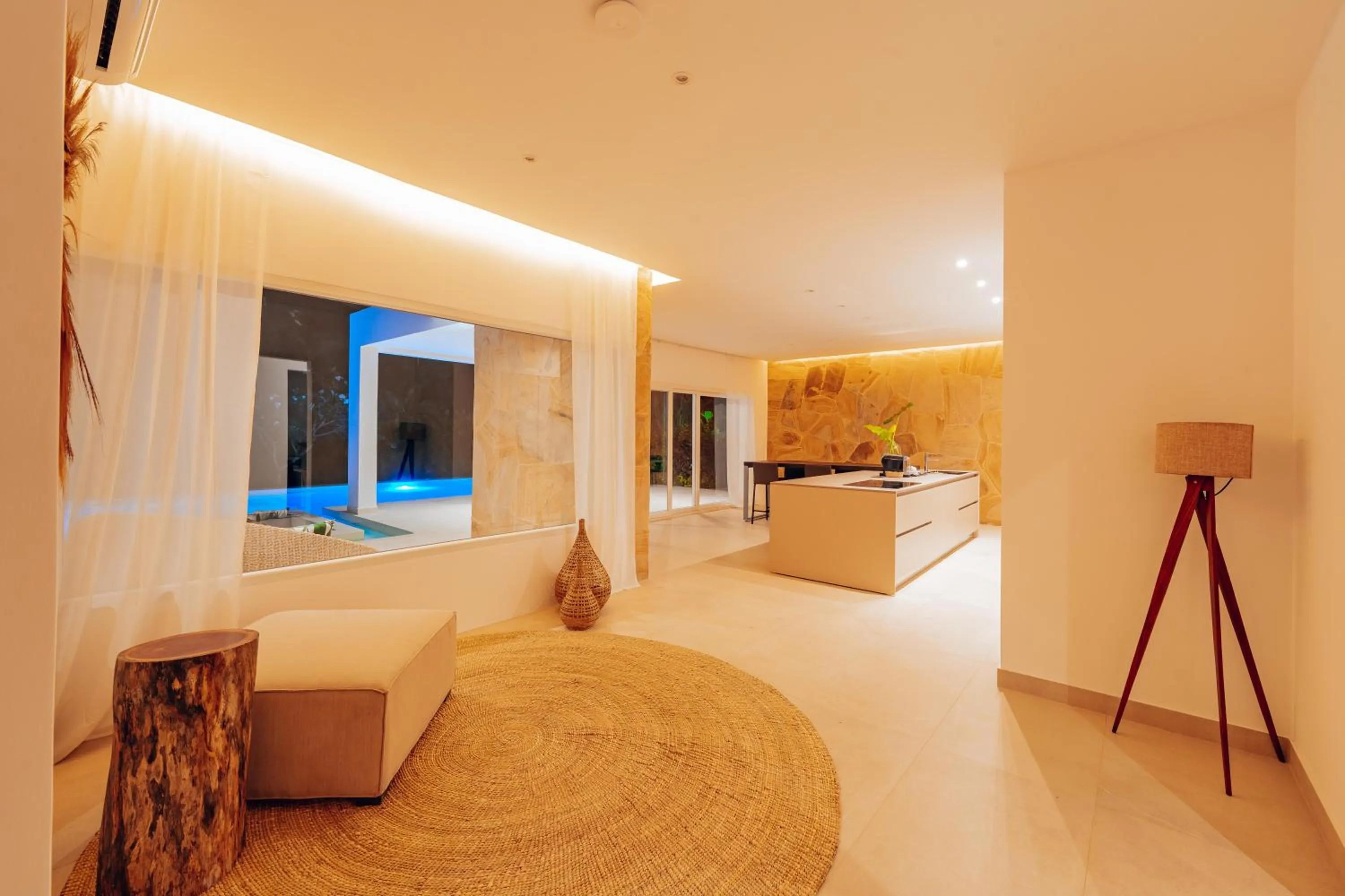 Living room in Ycona Eco-Luxury Resort, Zanzibar