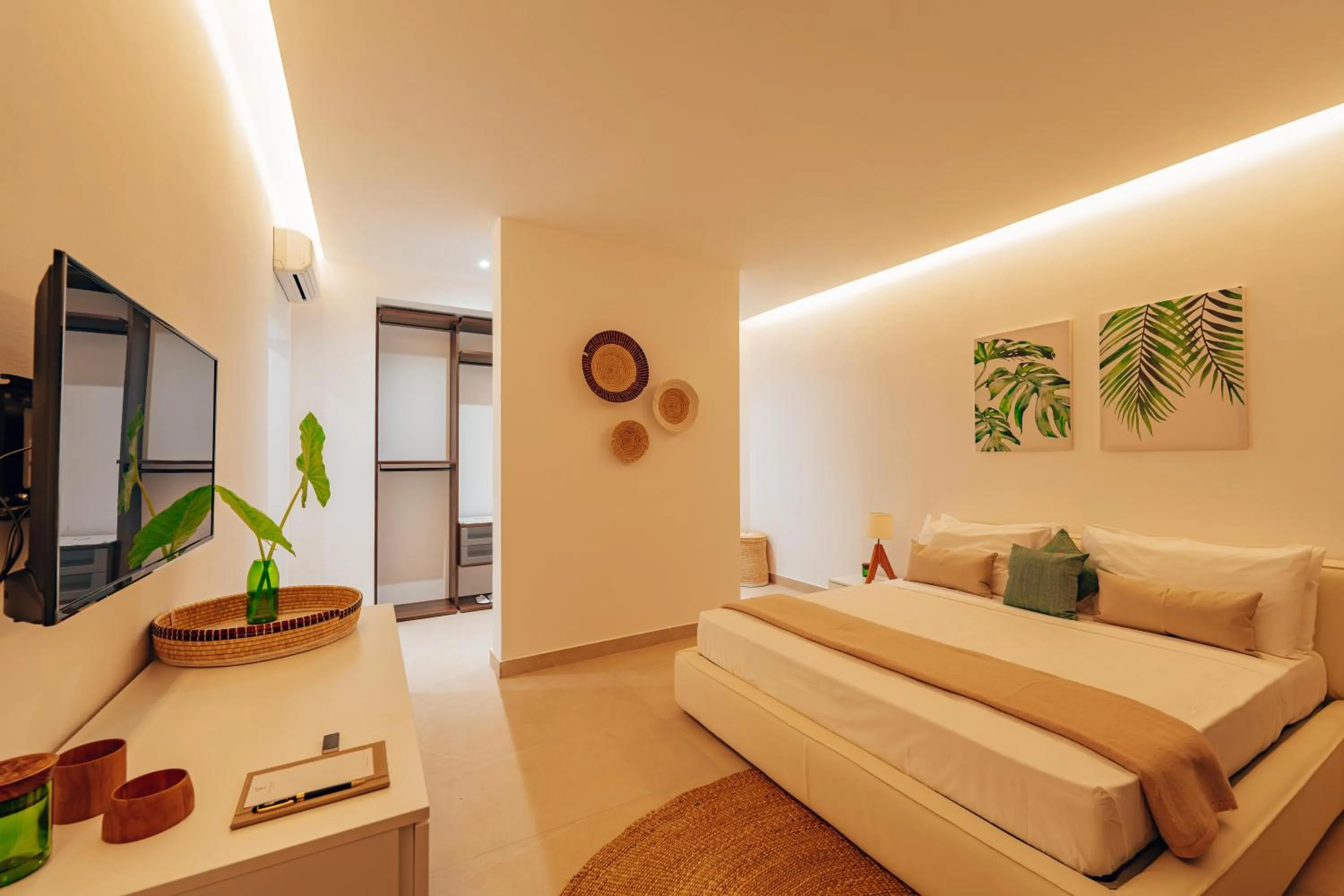 Bed in Ycona Eco-Luxury Resort, Zanzibar