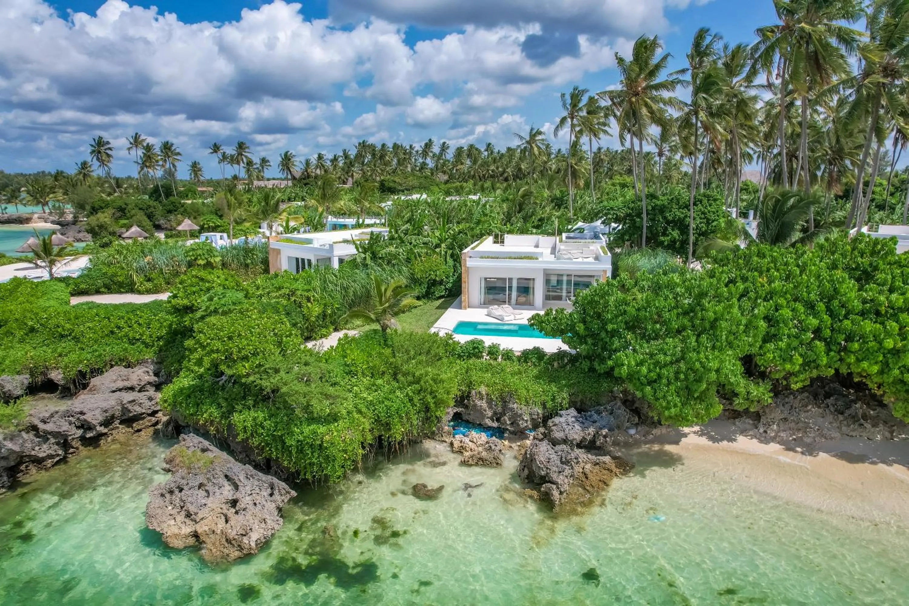 Beach in Ycona Eco-Luxury Resort, Zanzibar
