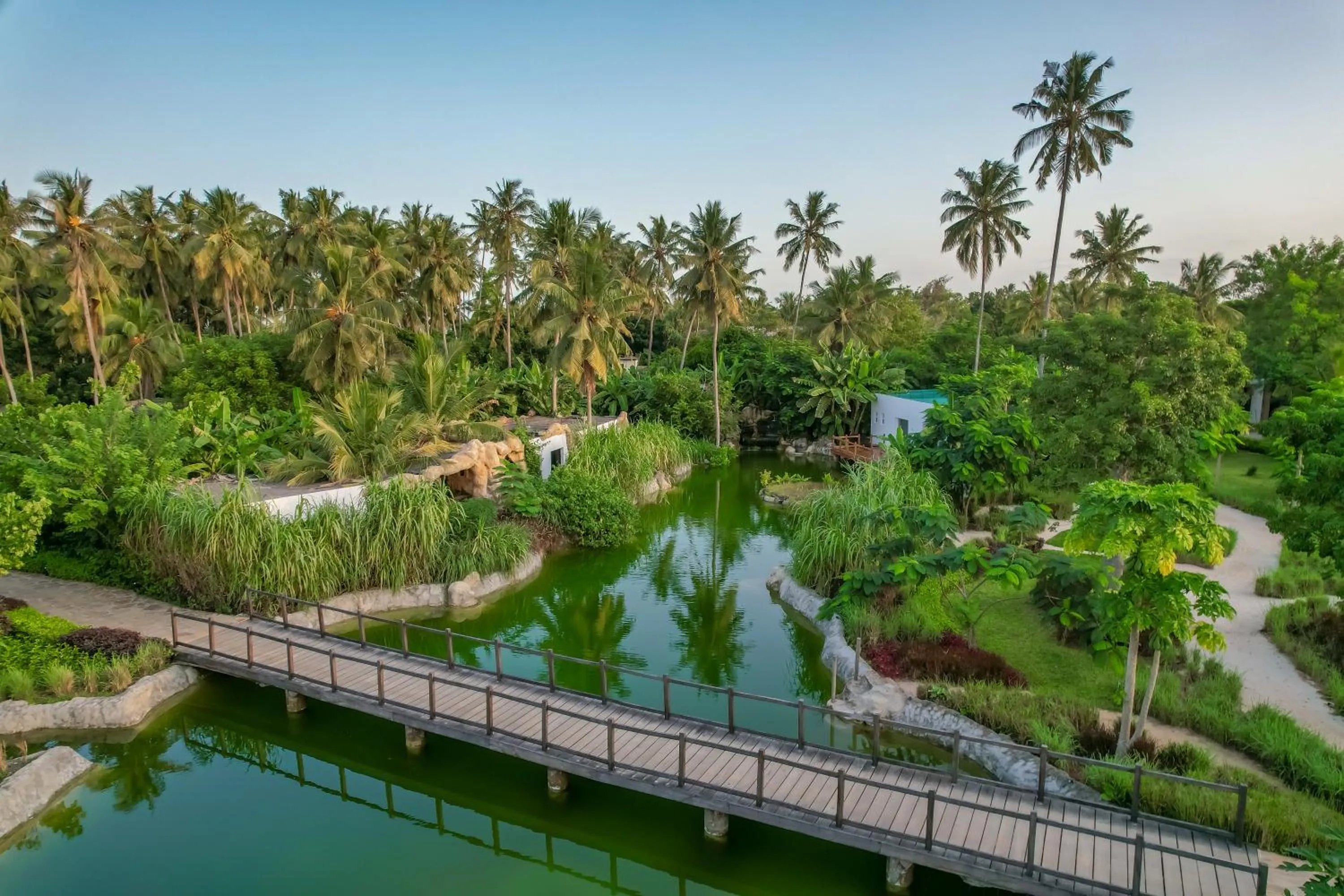 Lake view in Ycona Eco-Luxury Resort, Zanzibar