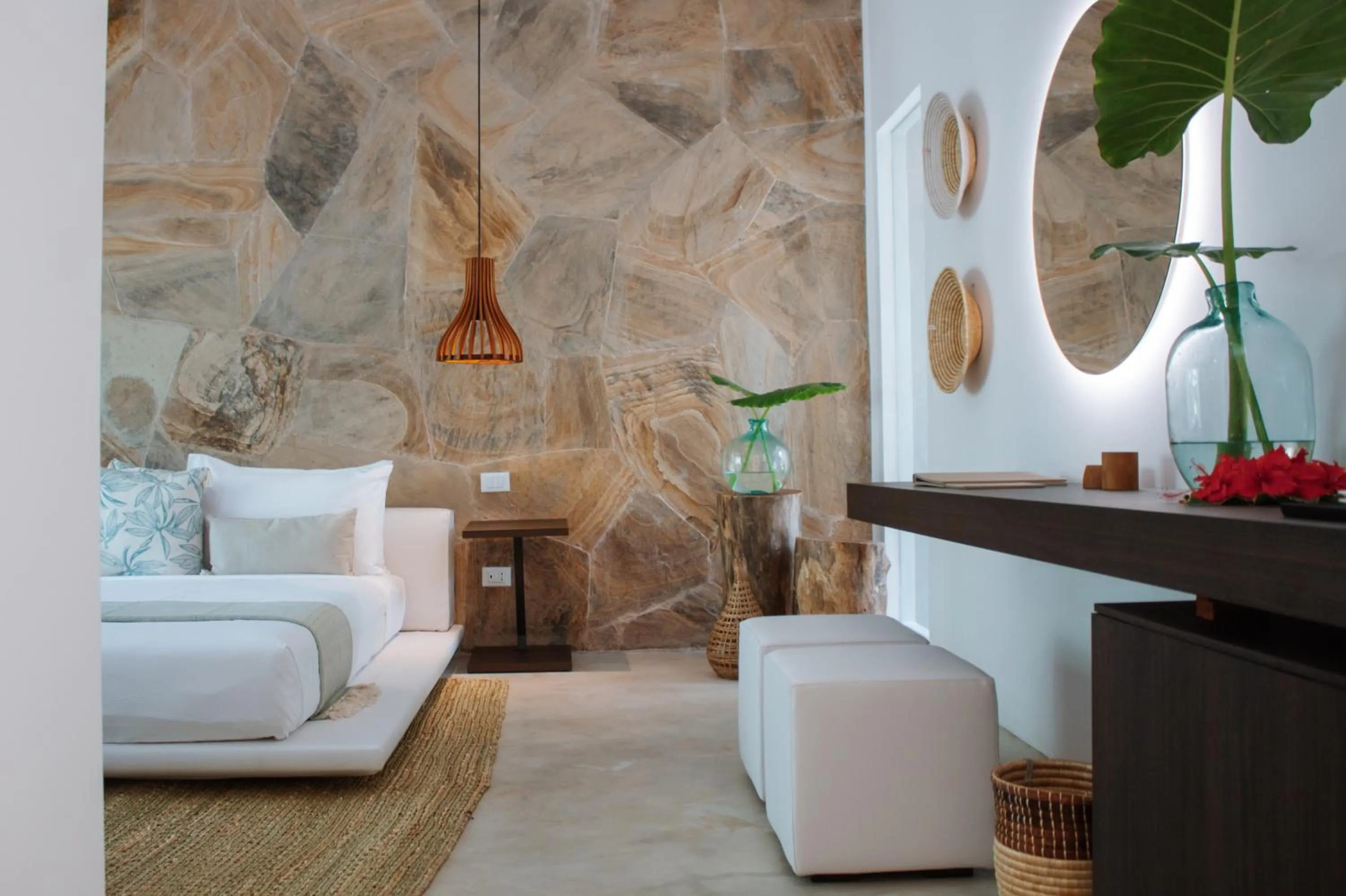 Bed in Ycona Eco-Luxury Resort, Zanzibar