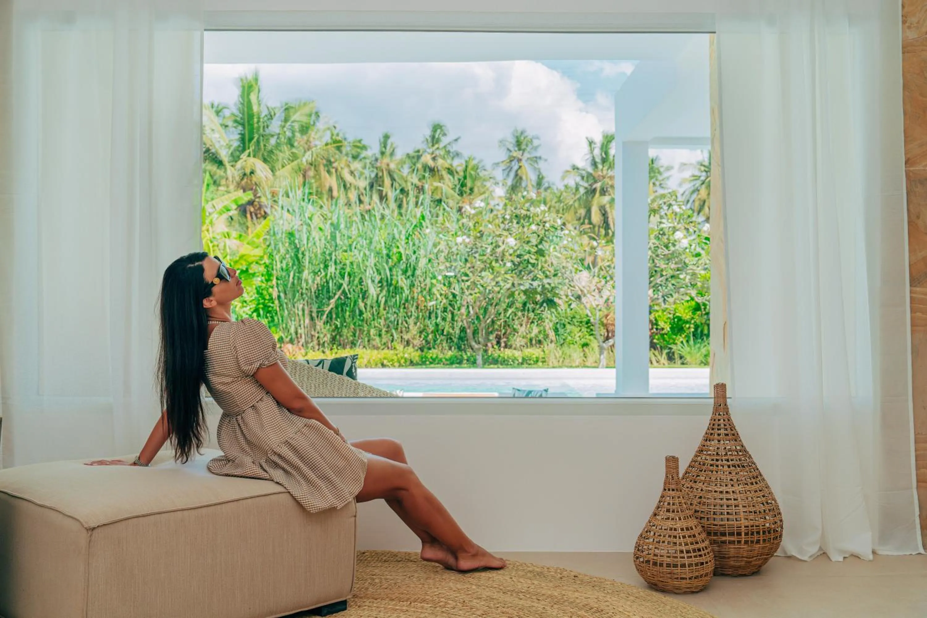 Living room in Ycona Eco-Luxury Resort, Zanzibar