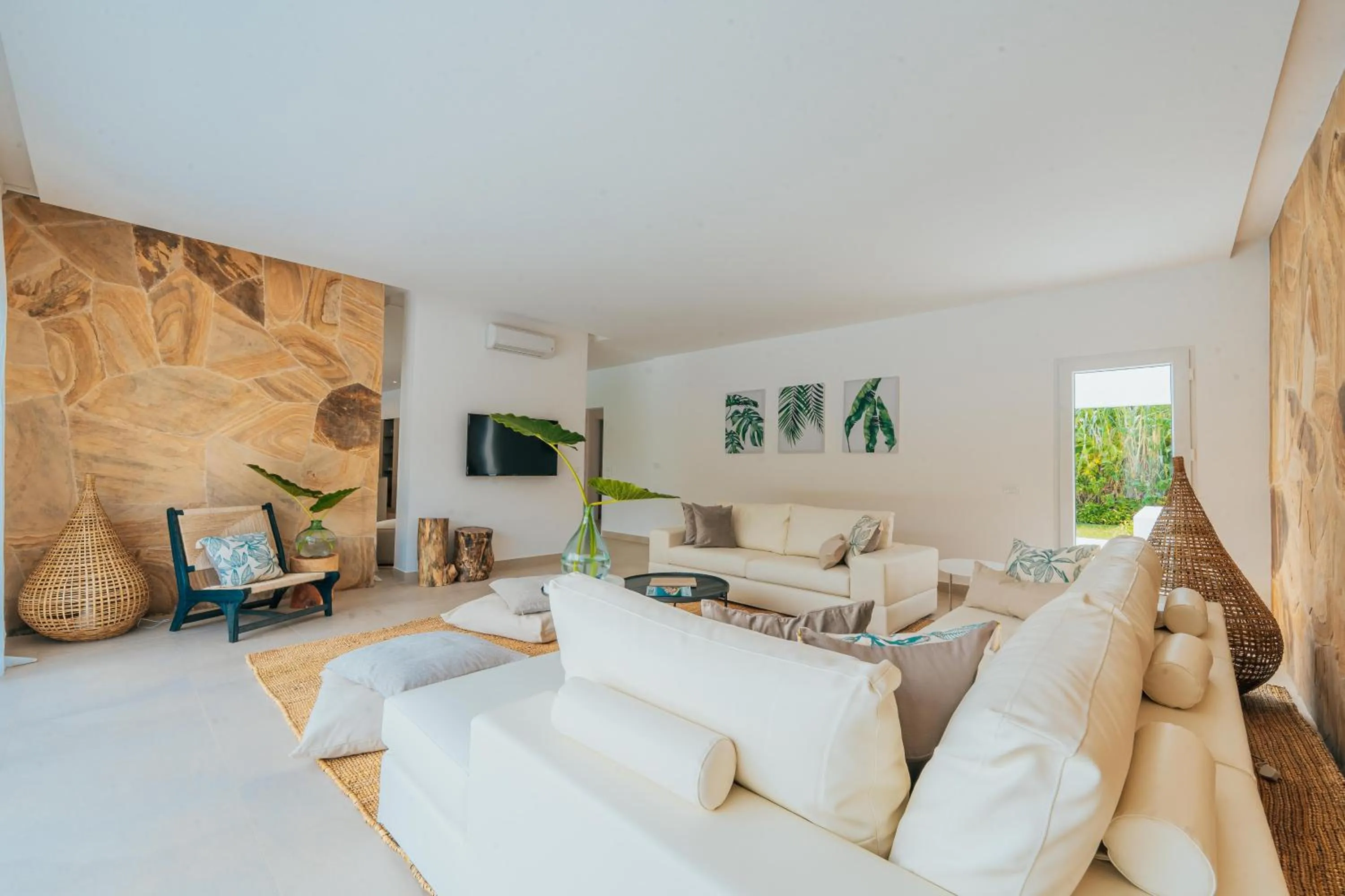 Living room in Ycona Eco-Luxury Resort, Zanzibar