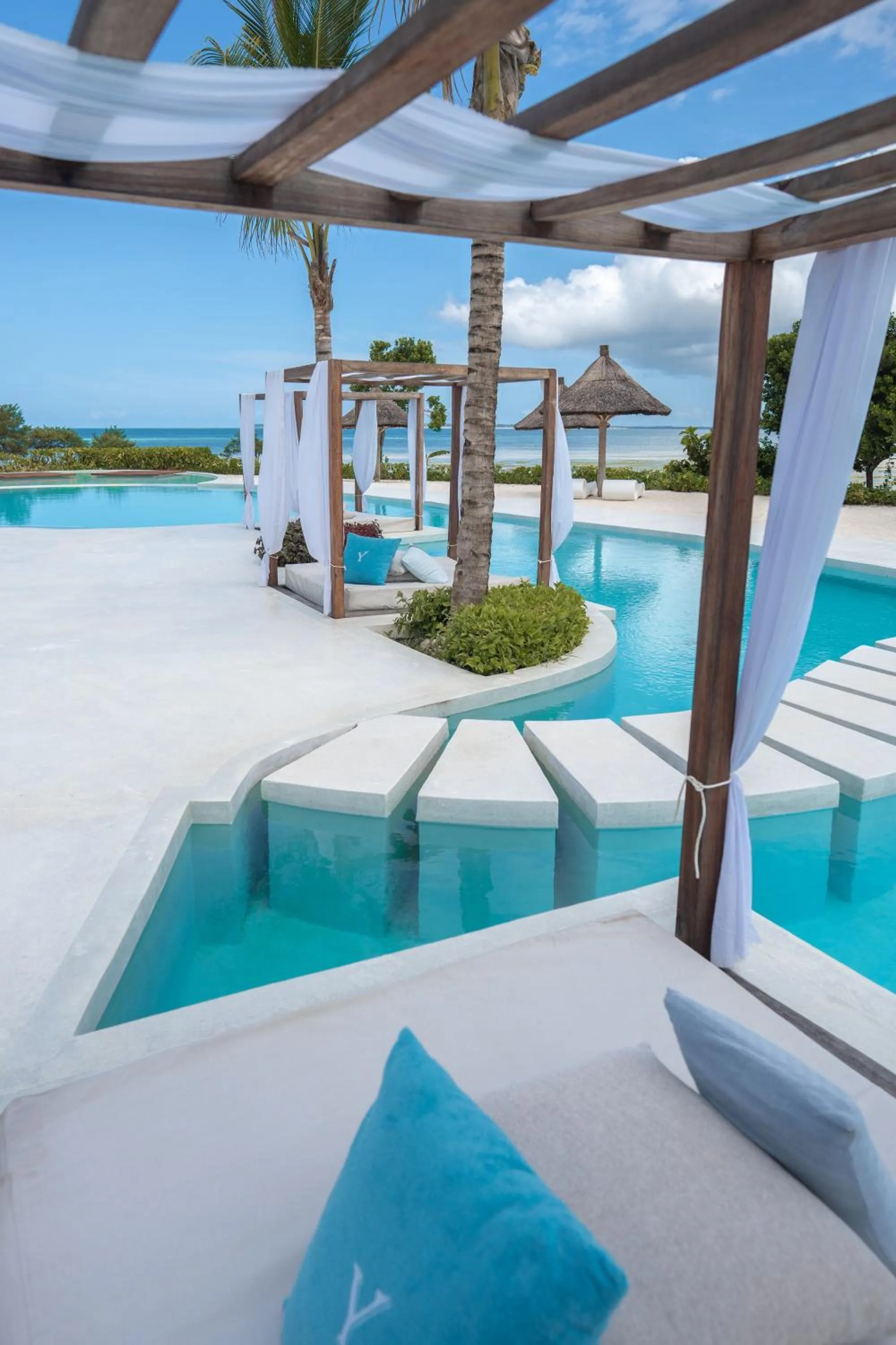 Swimming pool in Ycona Eco-Luxury Resort, Zanzibar