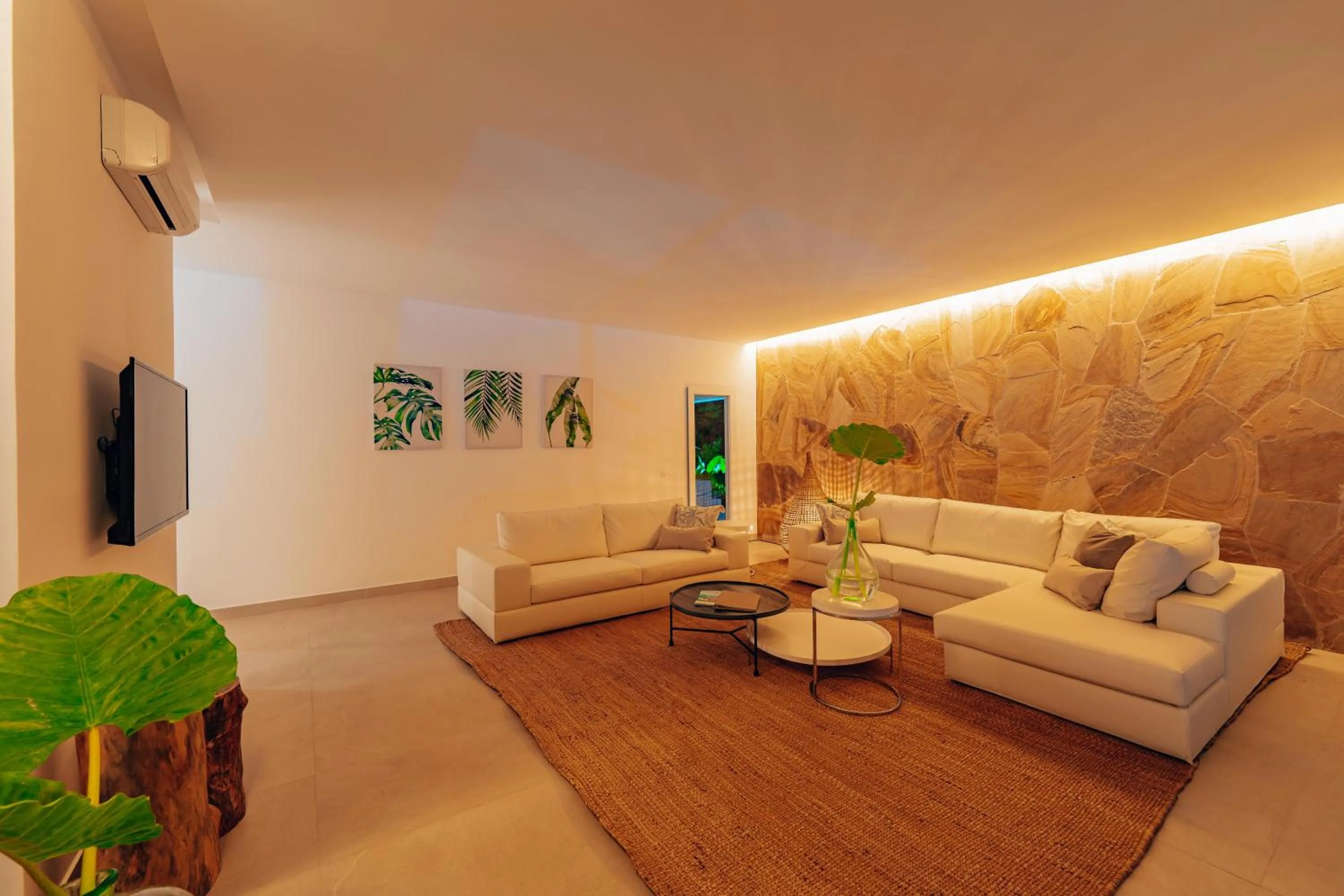 Living room in Ycona Eco-Luxury Resort, Zanzibar