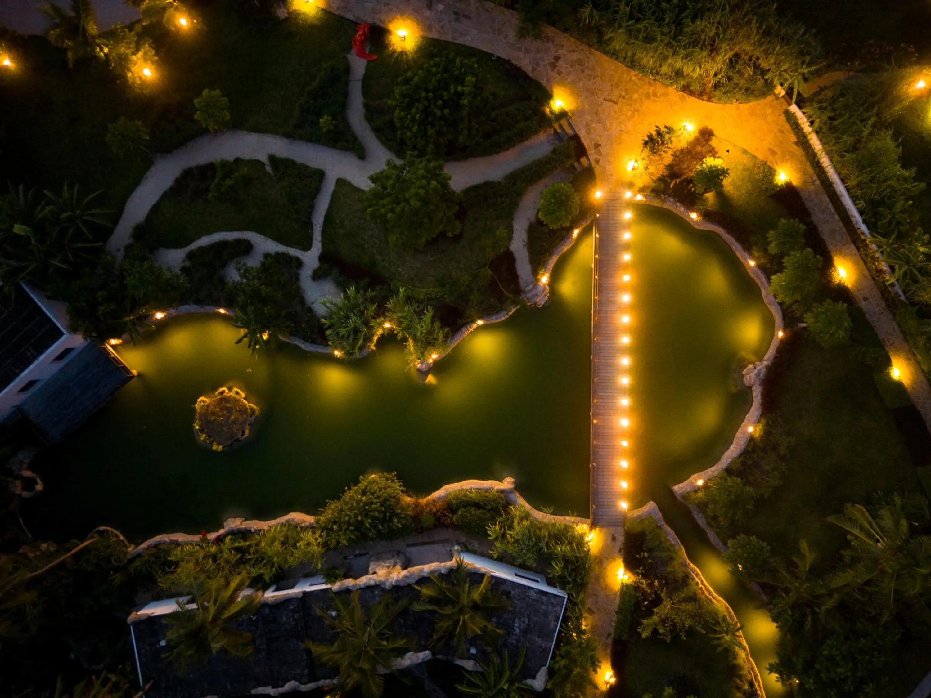 Lake view in Ycona Eco-Luxury Resort, Zanzibar