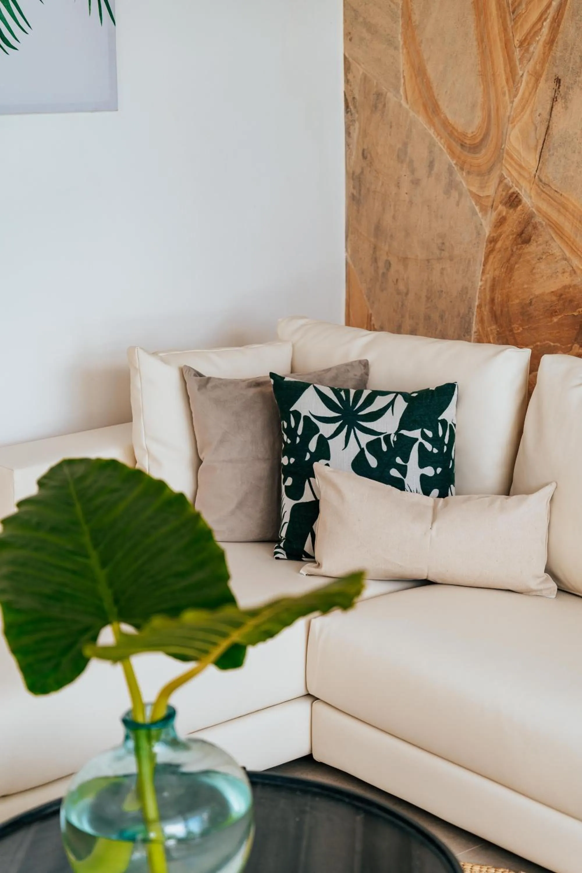 Living room in Ycona Eco-Luxury Resort, Zanzibar