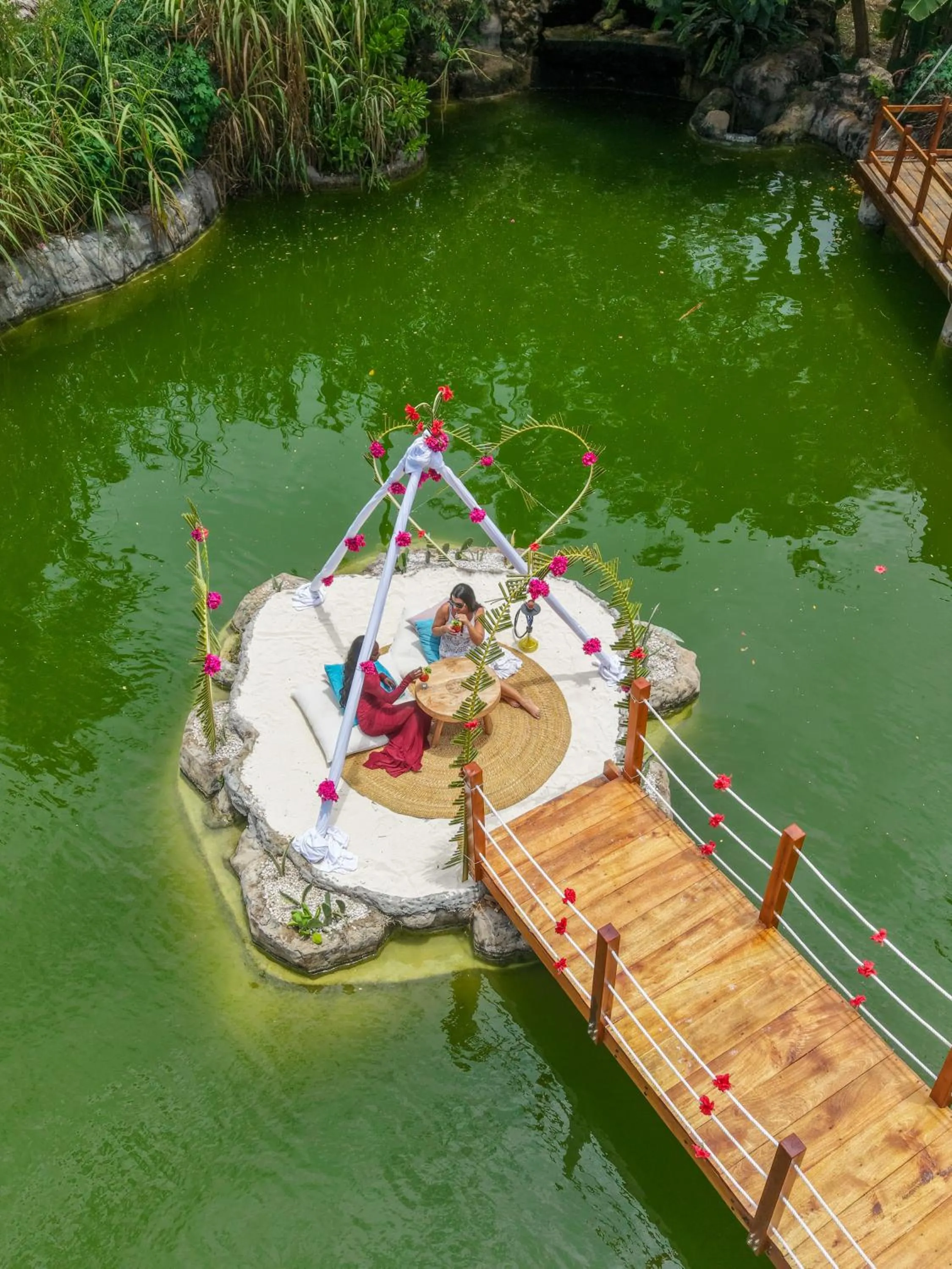 Lake view in Ycona Eco-Luxury Resort, Zanzibar