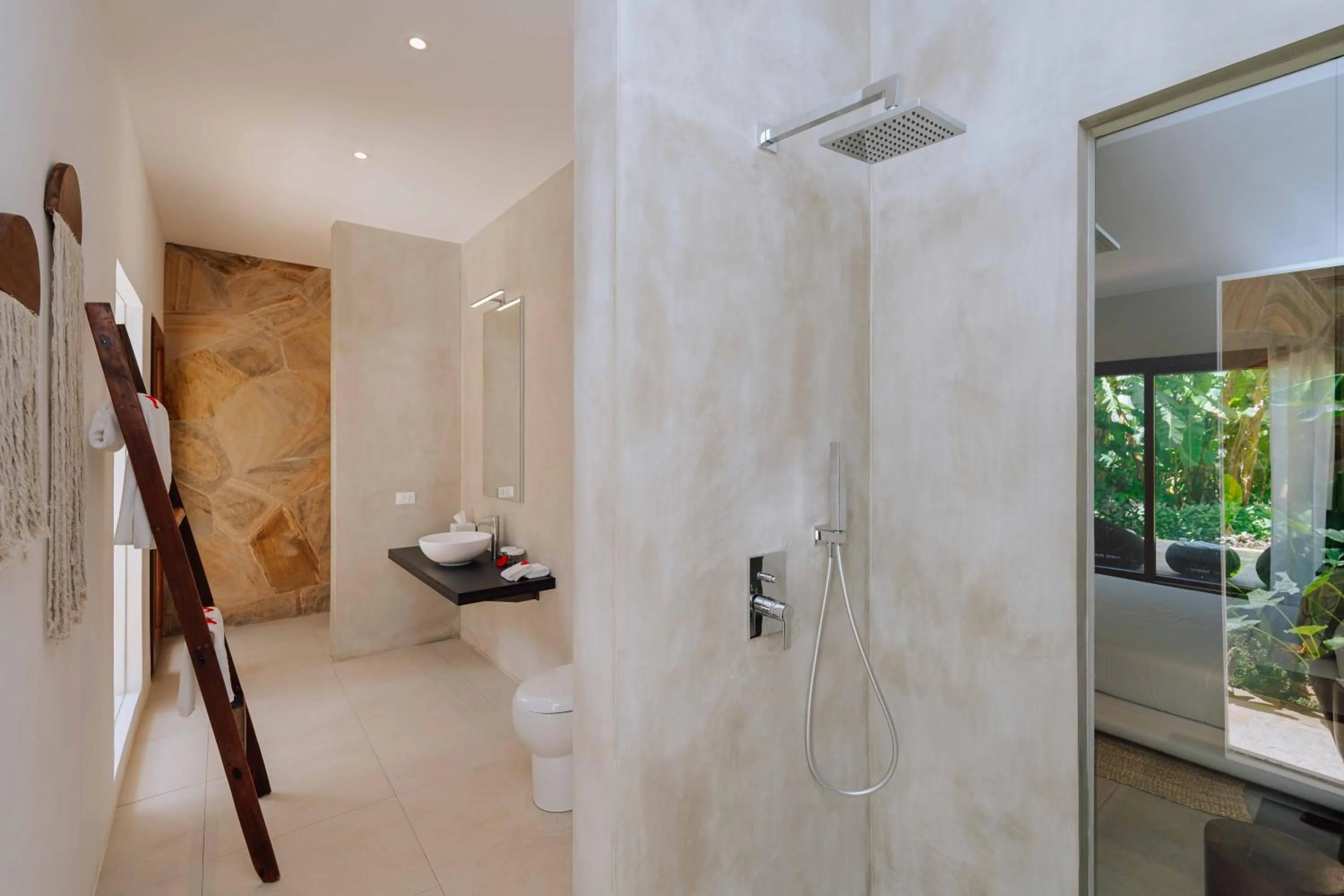Bathroom in Ycona Eco-Luxury Resort, Zanzibar