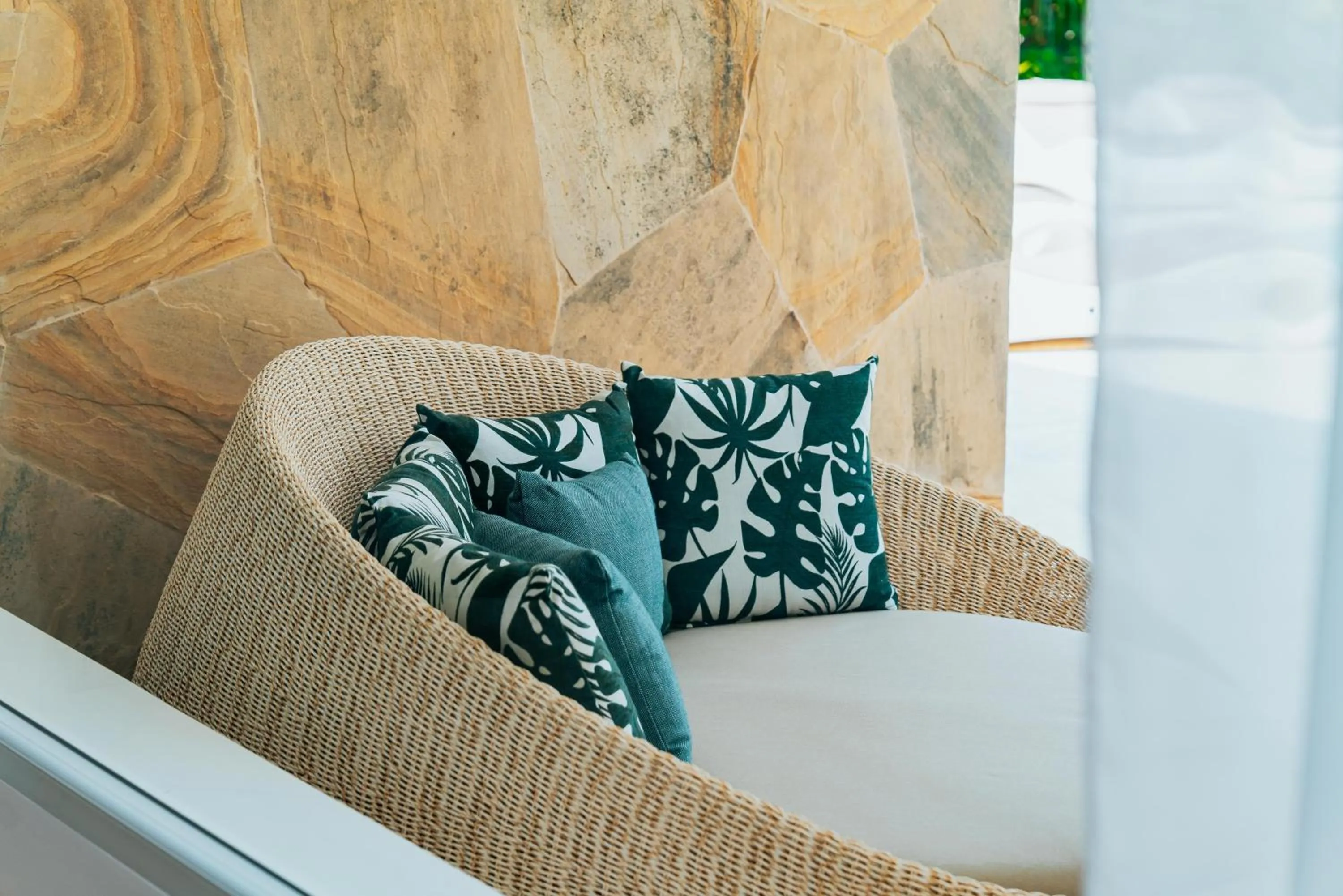 Seating area in Ycona Eco-Luxury Resort, Zanzibar