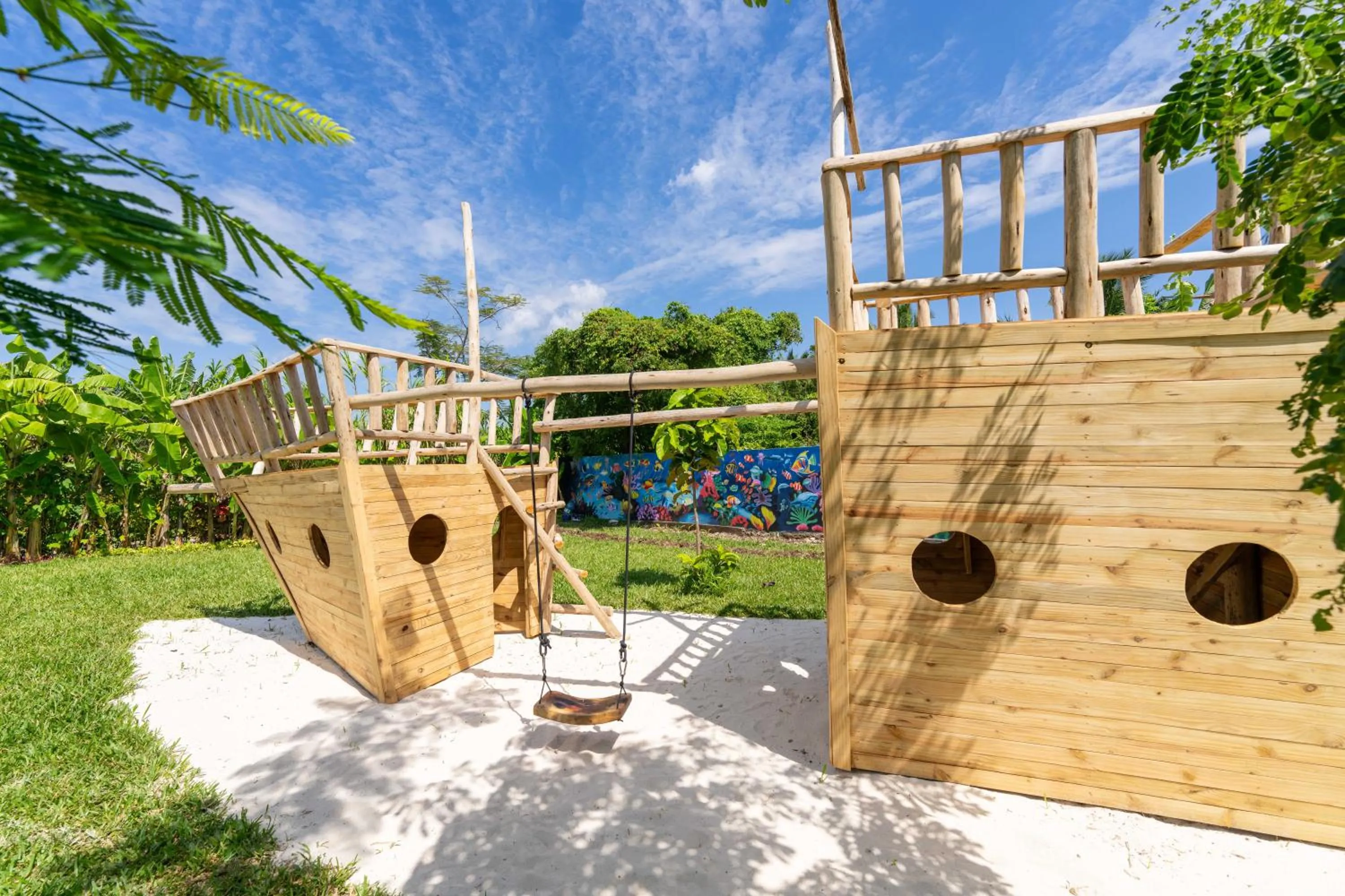Kids's club in Ycona Eco-Luxury Resort, Zanzibar