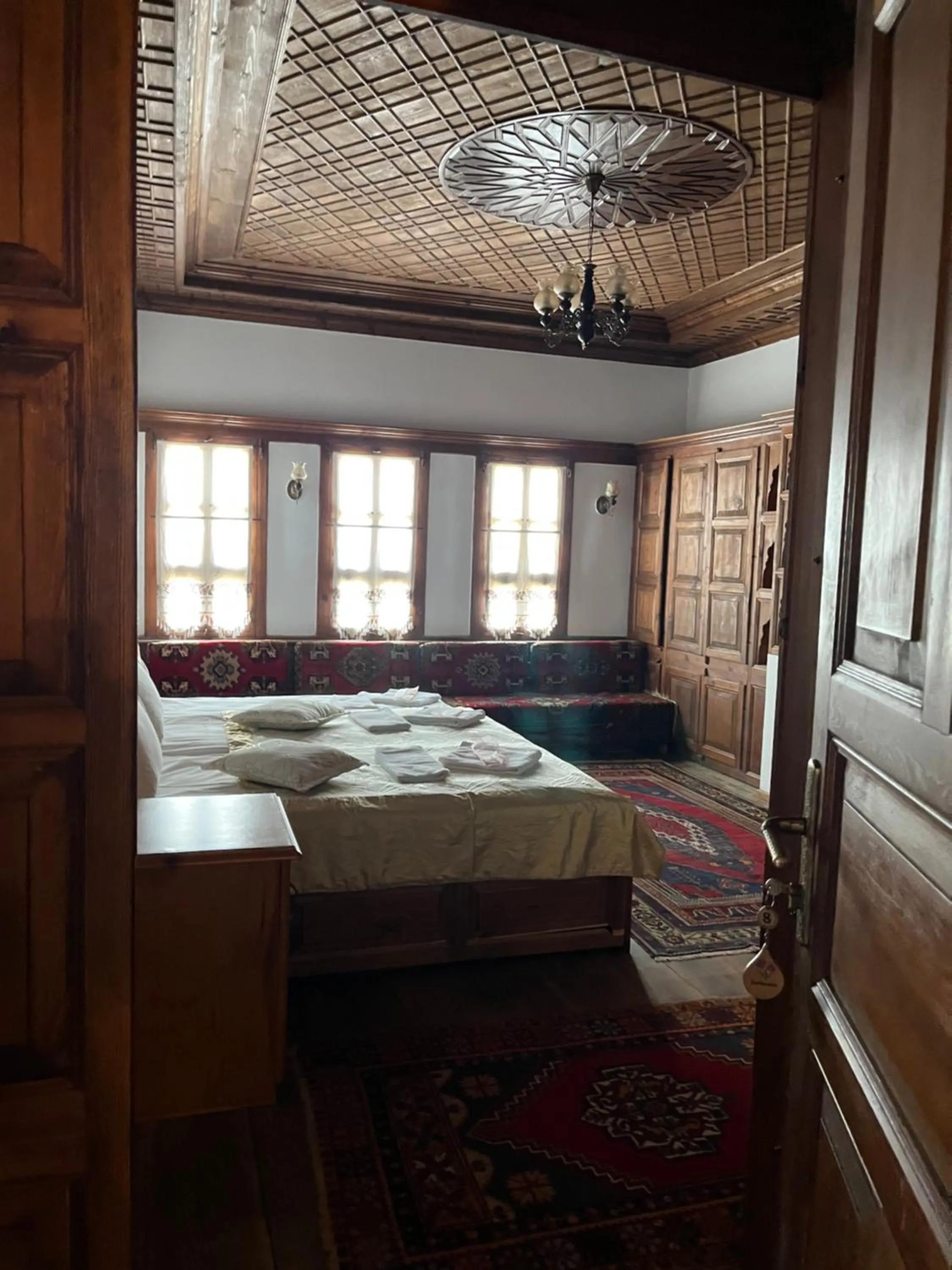 Bed in Leyla Hanım Konağı