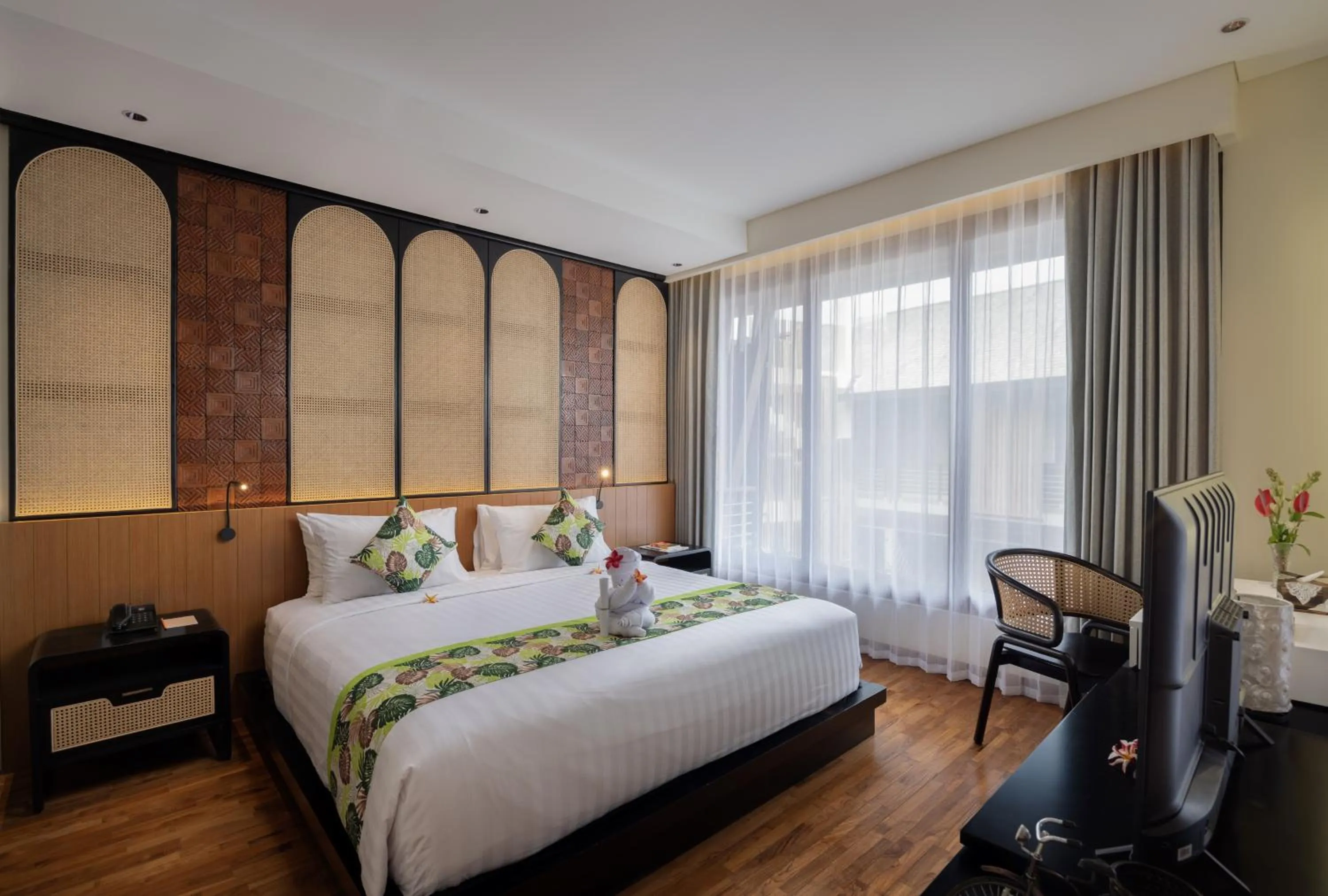 Bed in Mokko Suites Batubelig