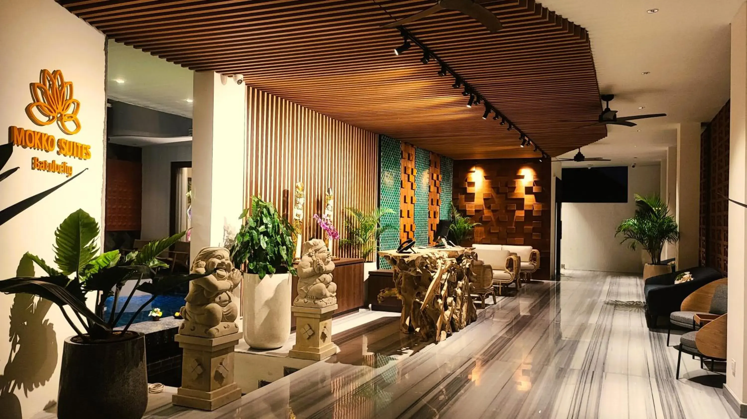 Lobby or reception in Mokko Suites Batubelig Lobby or reception in Mokko Suites Batubelig