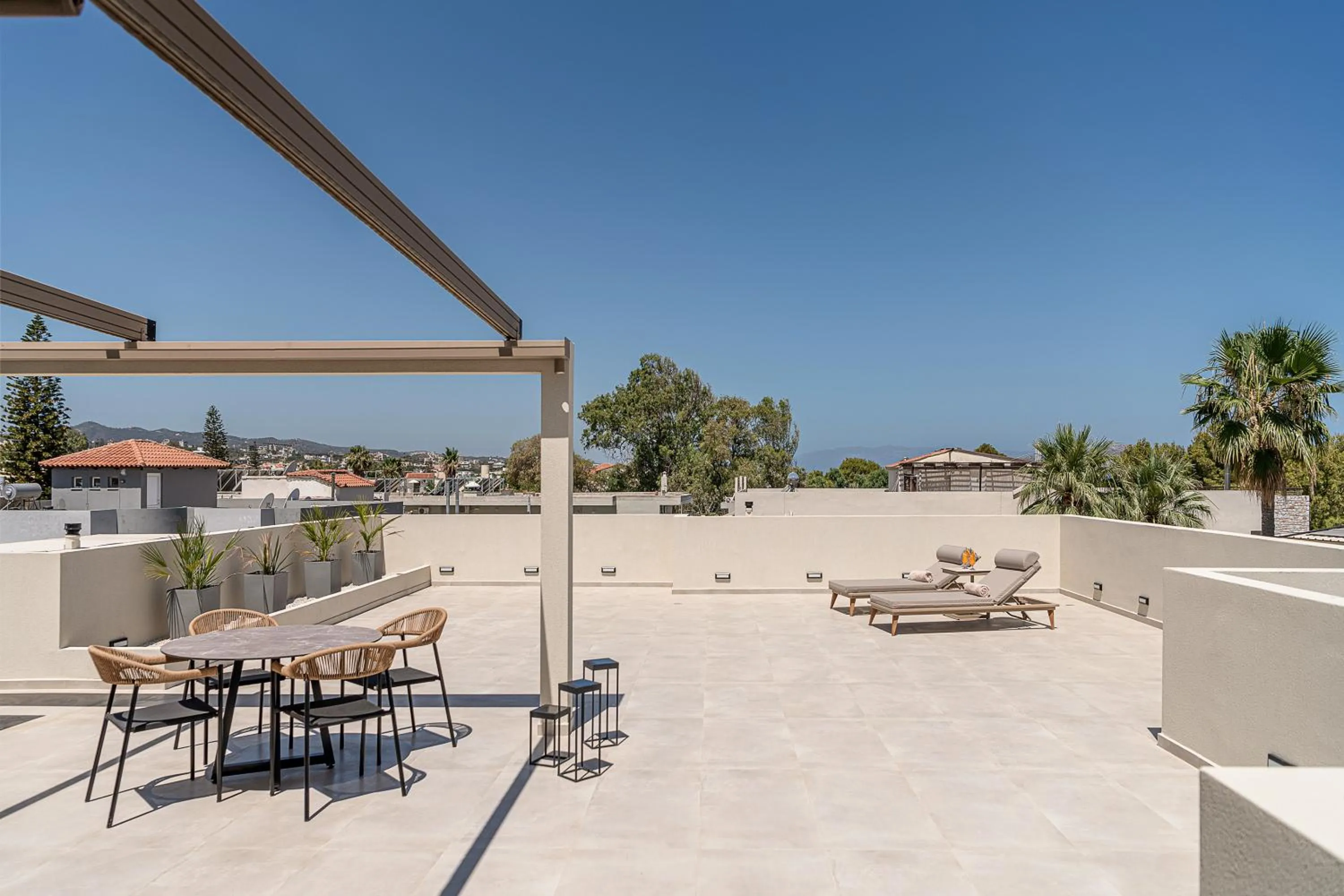 Patio in Inea Sole Boutique Hotel