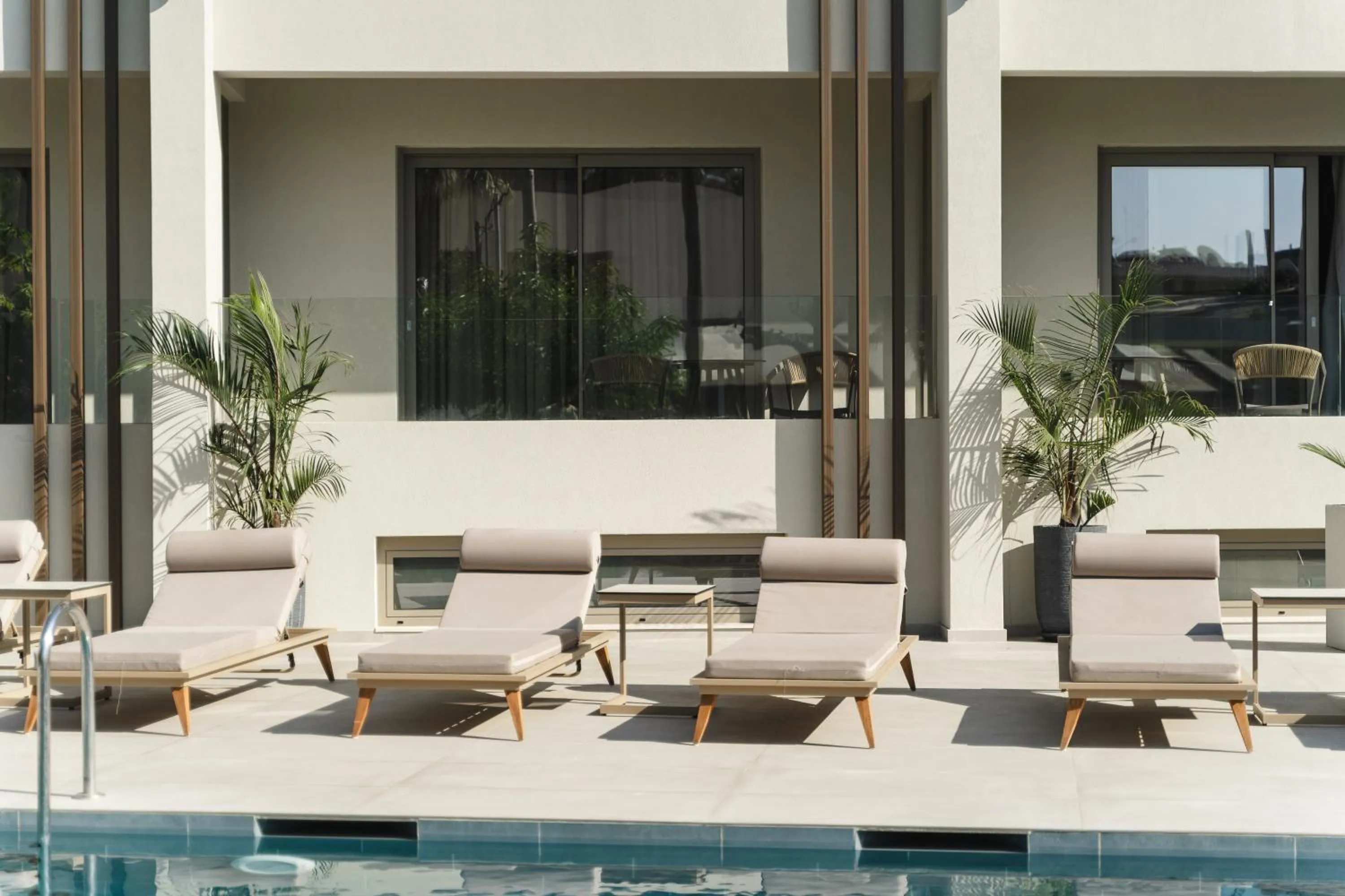 sunbed in Inea Sole Boutique Hotel