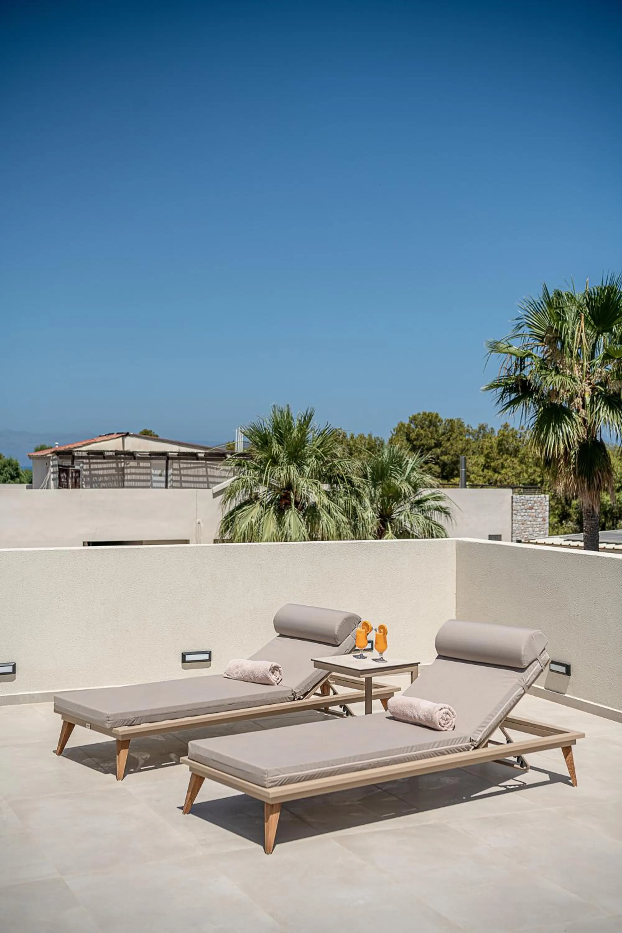 sunbed in Inea Sole Boutique Hotel