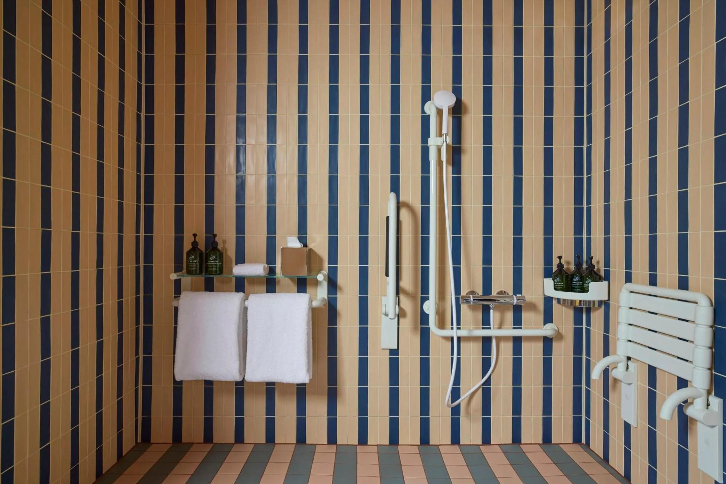 Bathroom in Sir Devonshire Square Hotel, part of Sircle Collection