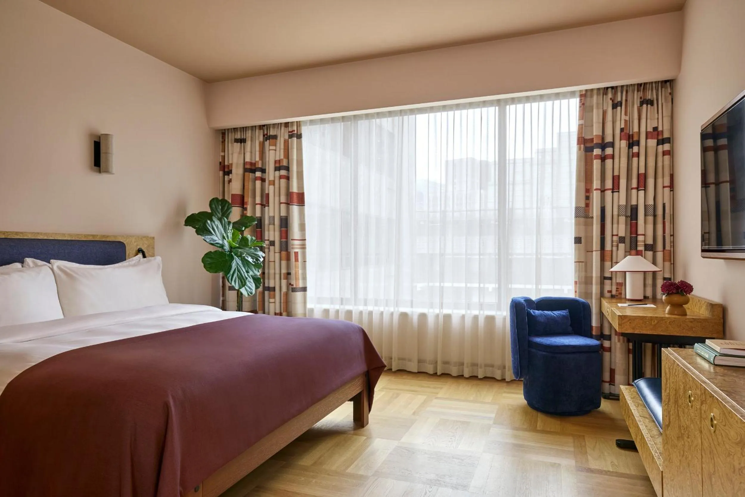 Photo of the whole room, Bed in Sir Devonshire Square Hotel, part of Sircle Collection