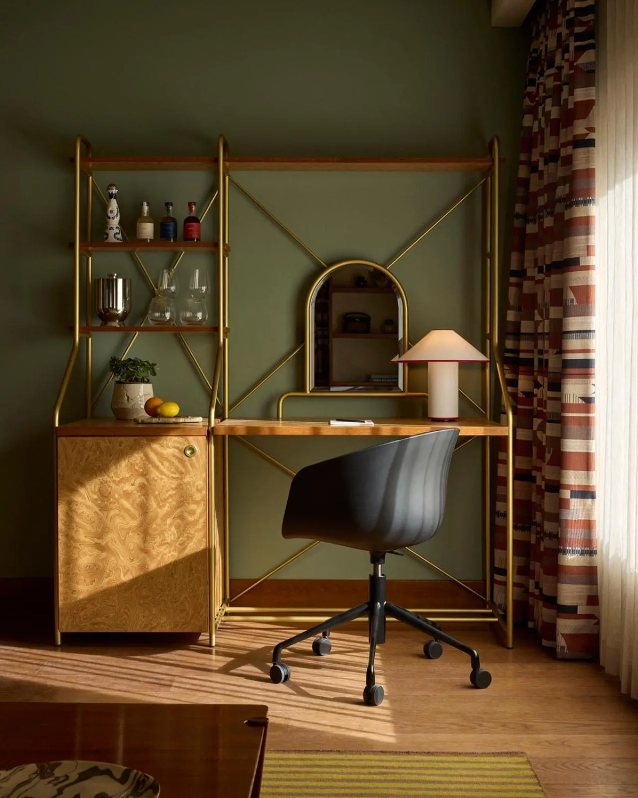Living room in Sir Devonshire Square Hotel, part of Sircle Collection