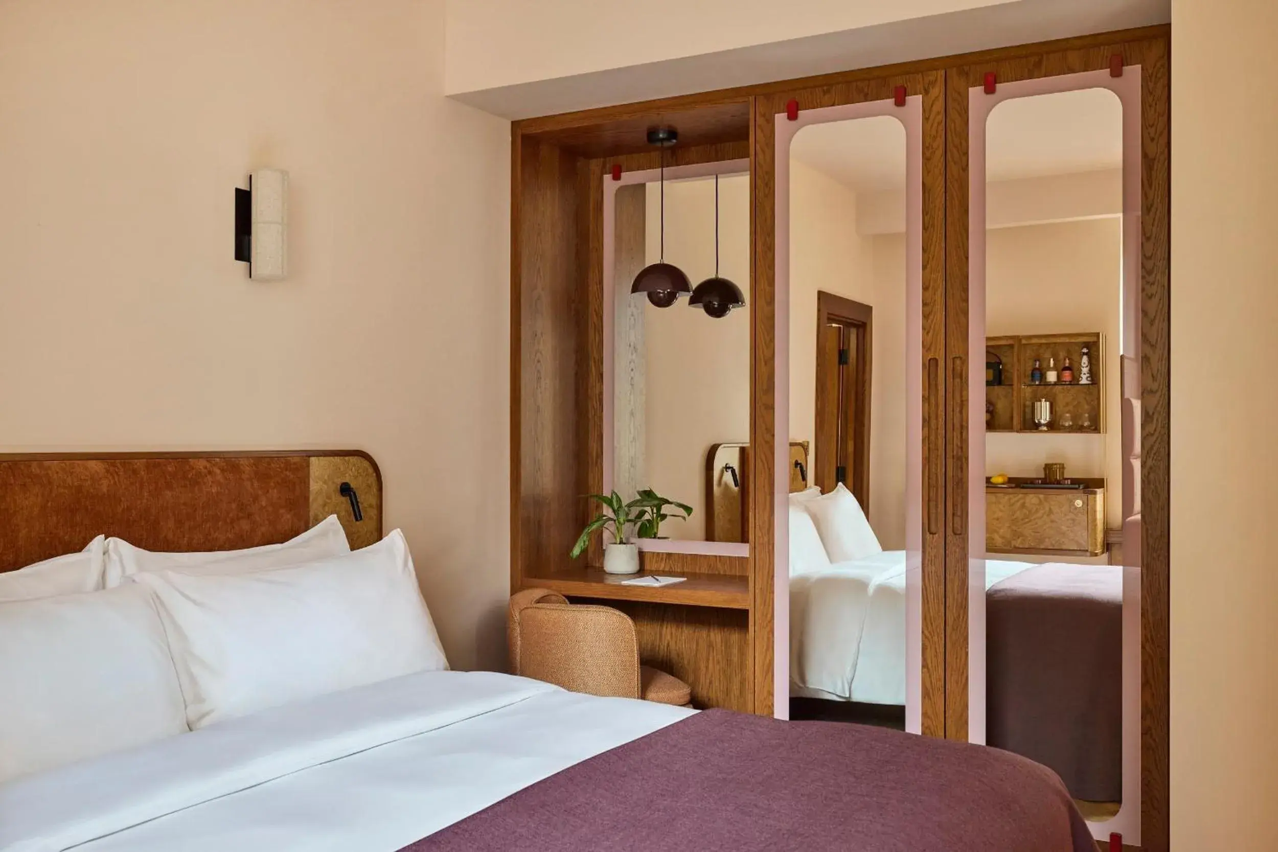 Bedroom, Bed in Sir Devonshire Square Hotel, part of Sircle Collection Bedroom, Bed in Sir Devonshire Square Hotel, part of Sircle Collection