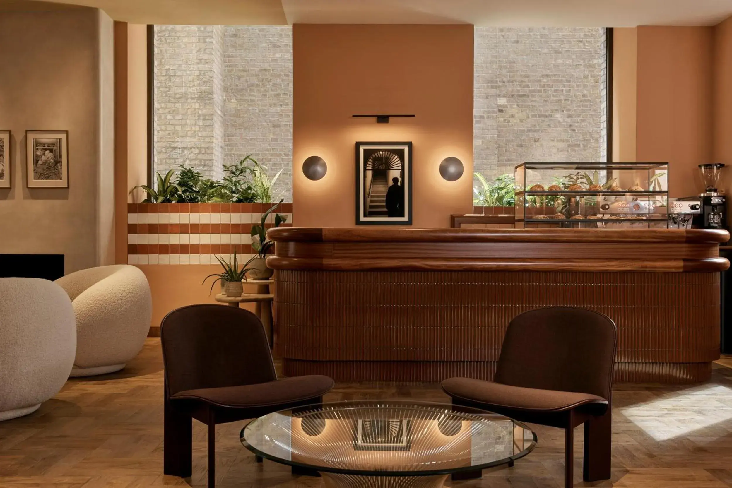 Lounge or bar in Sir Devonshire Square Hotel, part of Sircle Collection Lounge or bar in Sir Devonshire Square Hotel, part of Sircle Collection