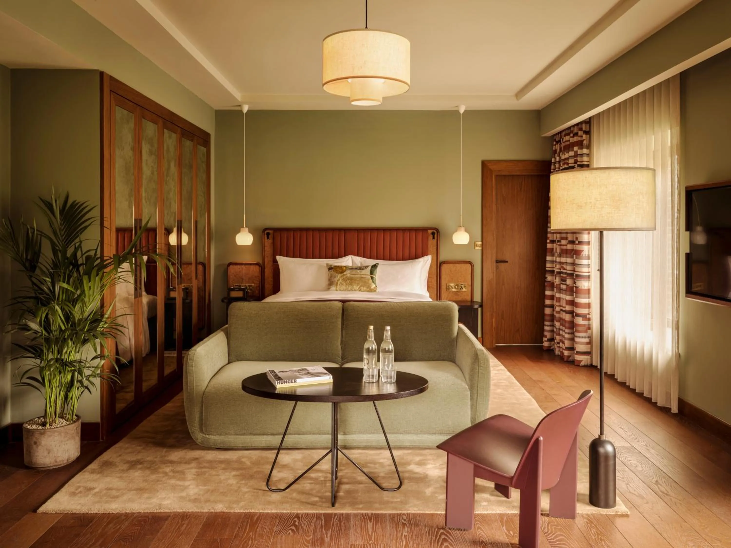 Bedroom, Bed in Sir Devonshire Square Hotel, part of Sircle Collection