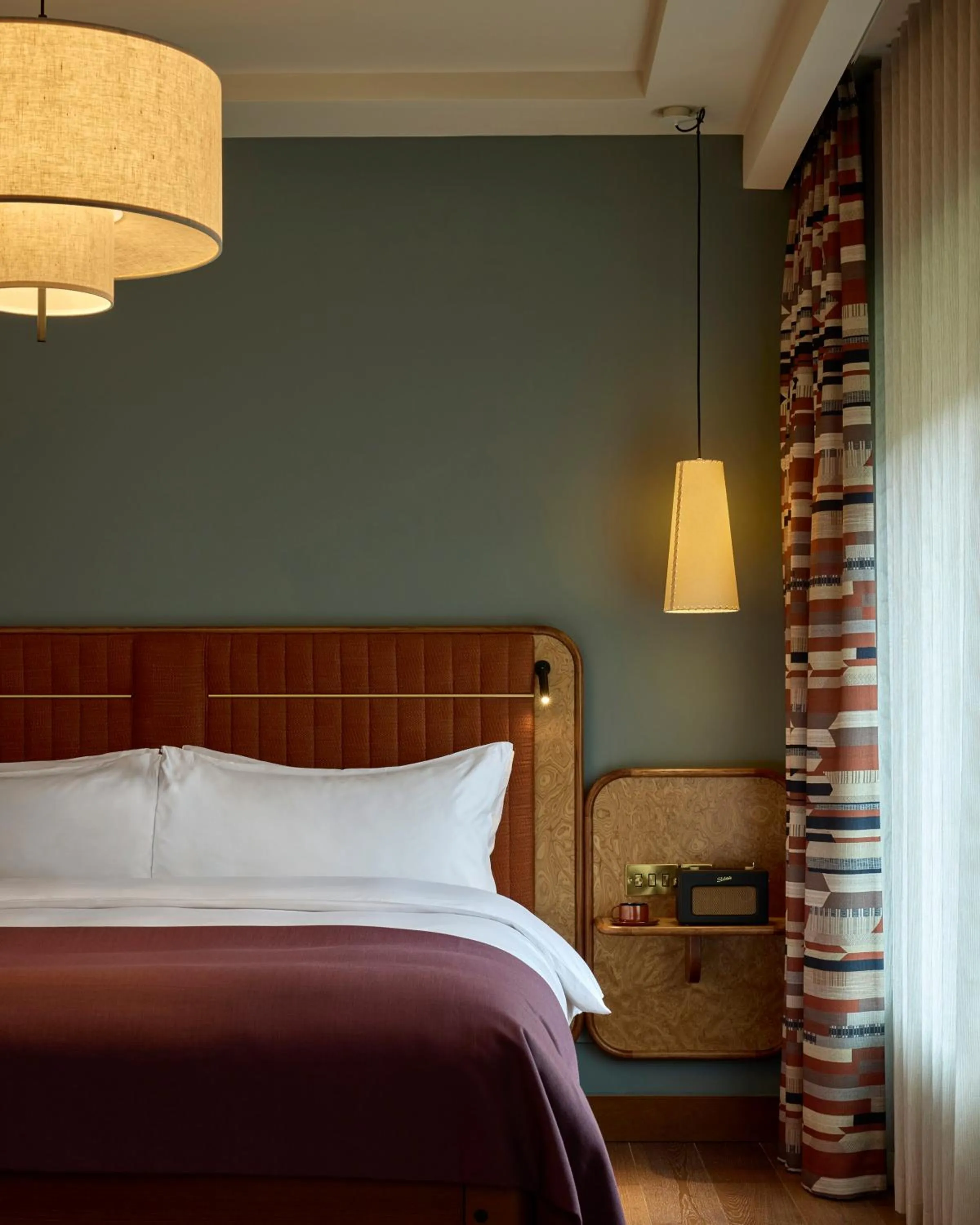 Bed in Sir Devonshire Square Hotel, part of Sircle Collection