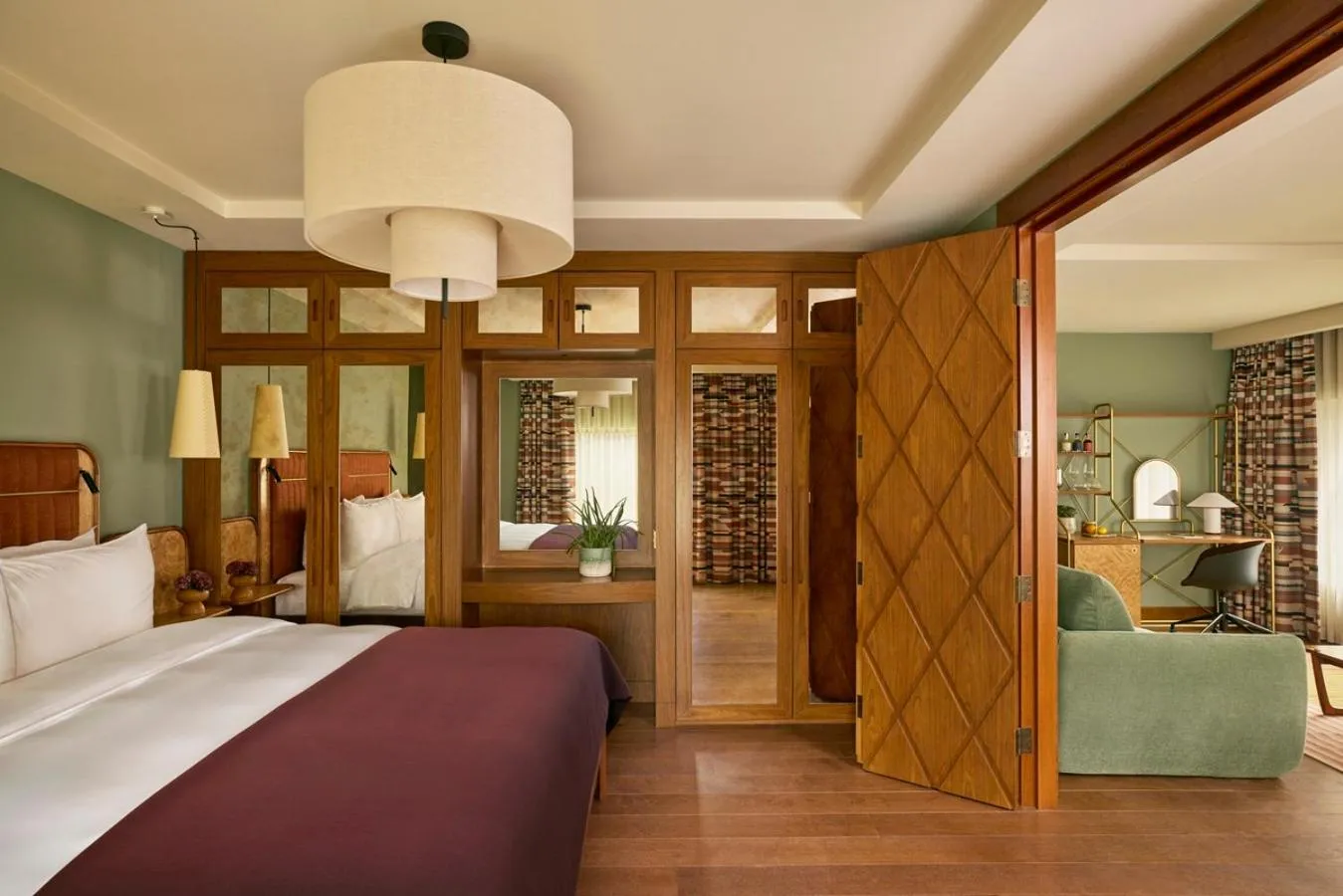 Bedroom, Bed in Sir Devonshire Square Hotel, part of Sircle Collection