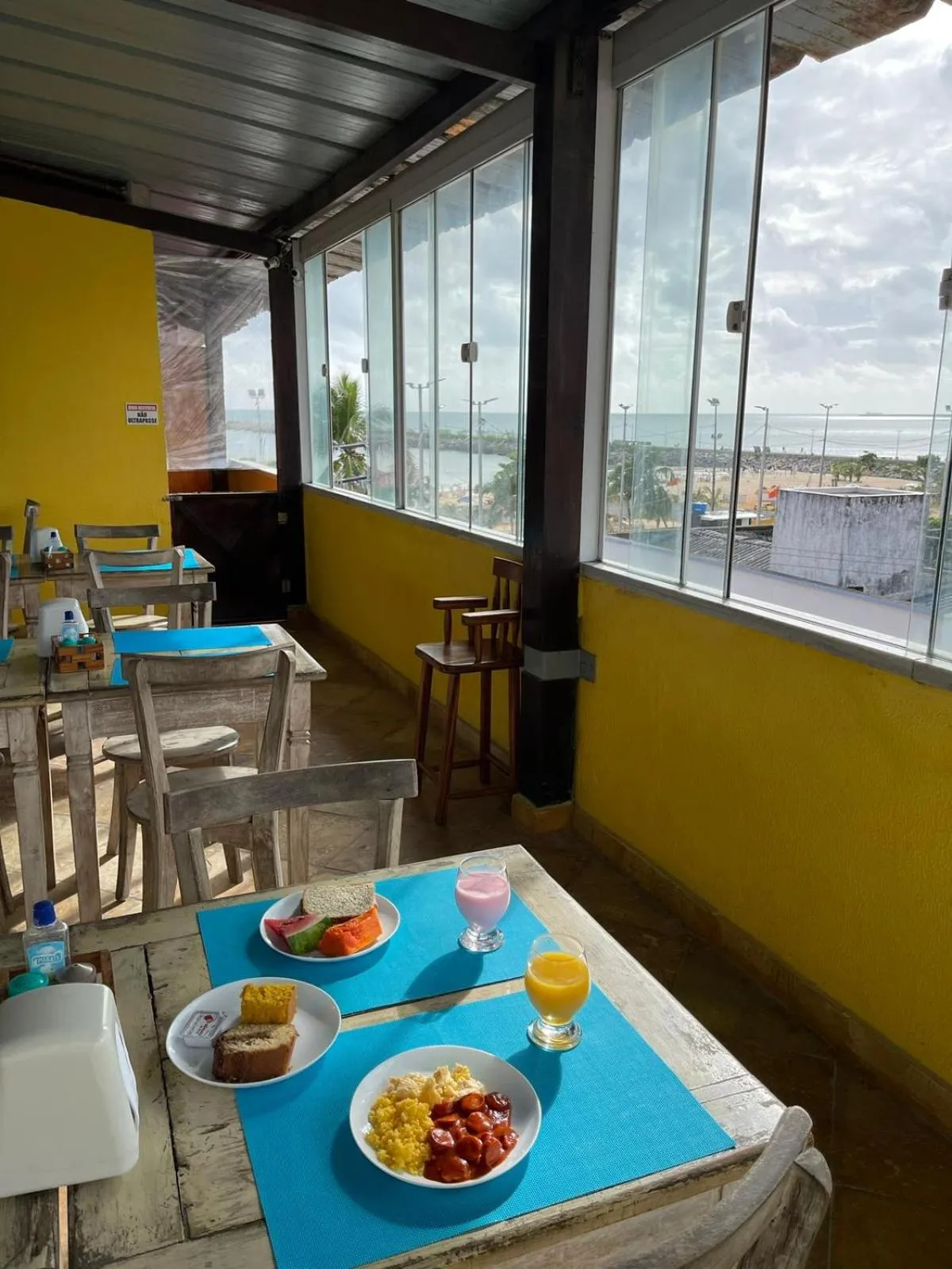 Breakfast in Pousada Fortal Villa Praia