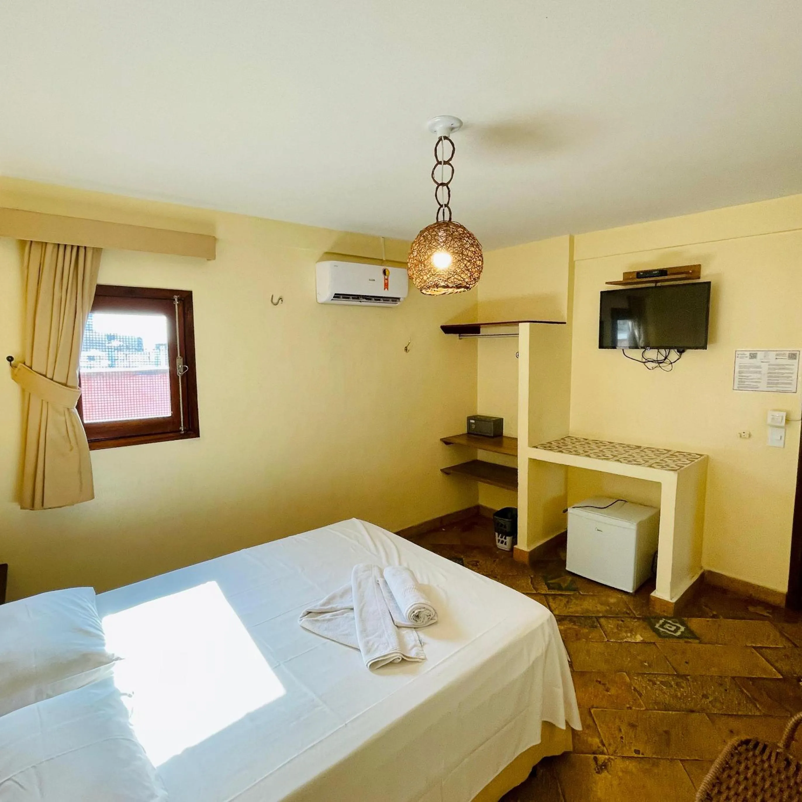 Bed in Pousada Fortal Villa Praia