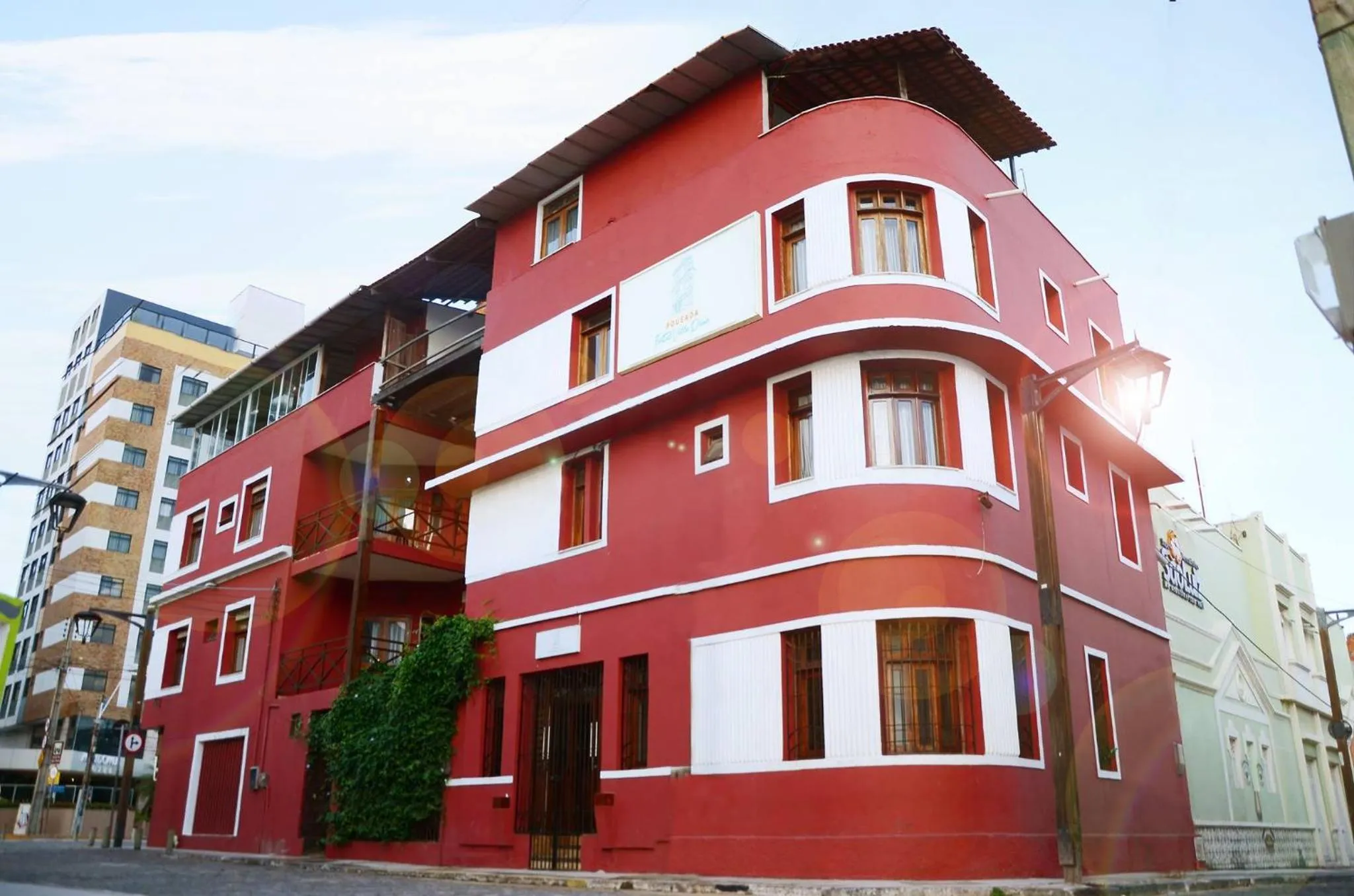 Property building in Pousada Fortal Villa Praia