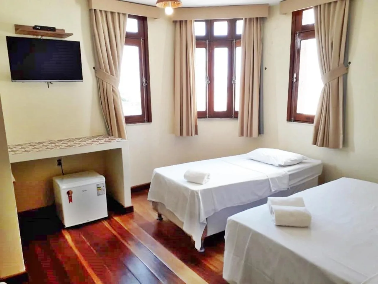 Bed in Pousada Fortal Villa Praia