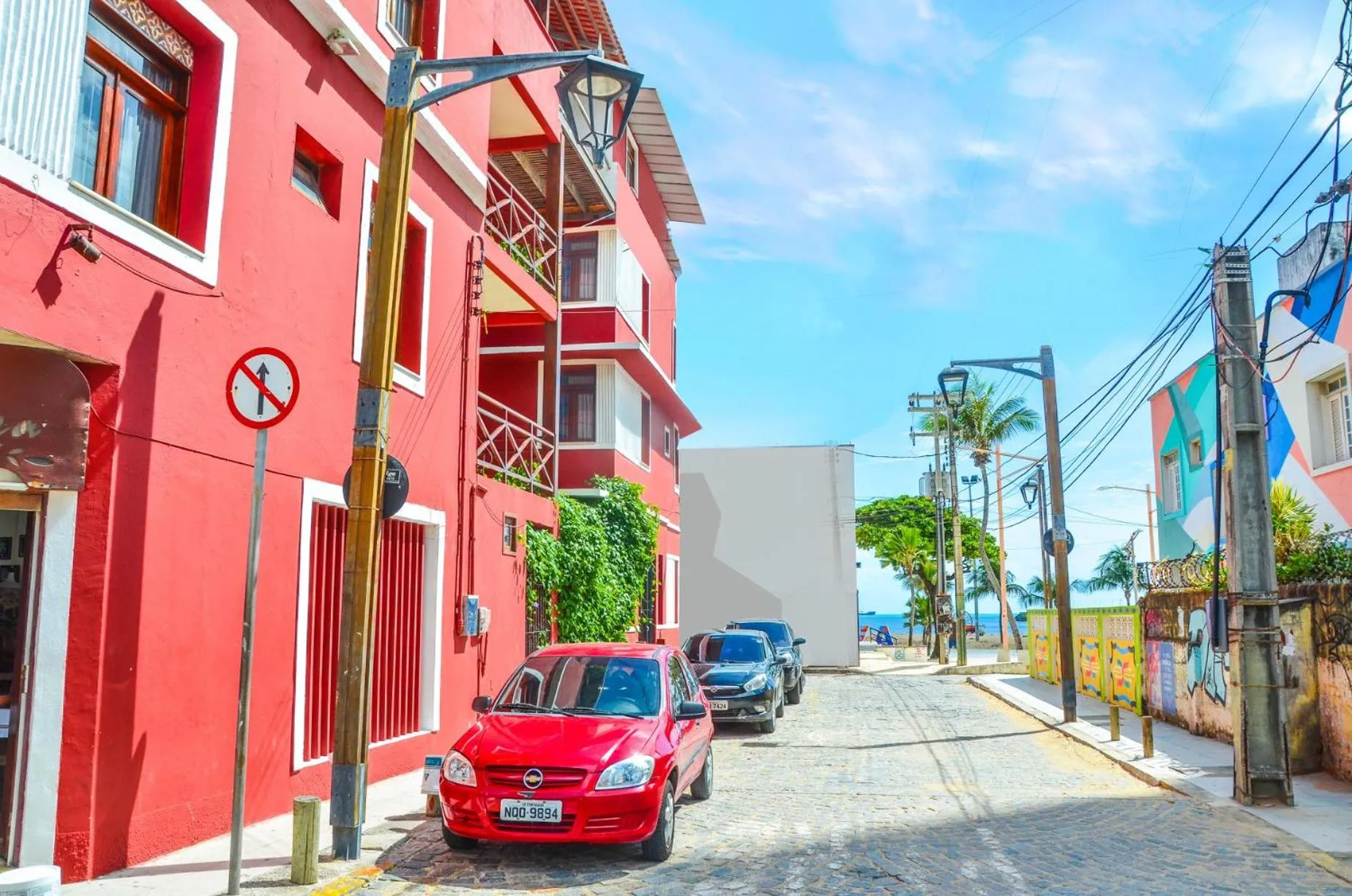 Property building in Pousada Fortal Villa Praia