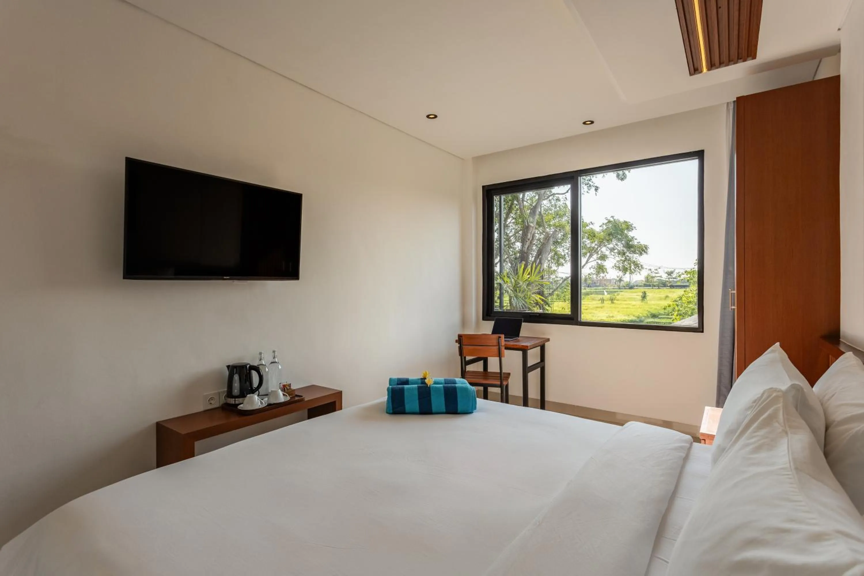 Coffee/tea facilities, Bed in Paripadi Studio Canggu