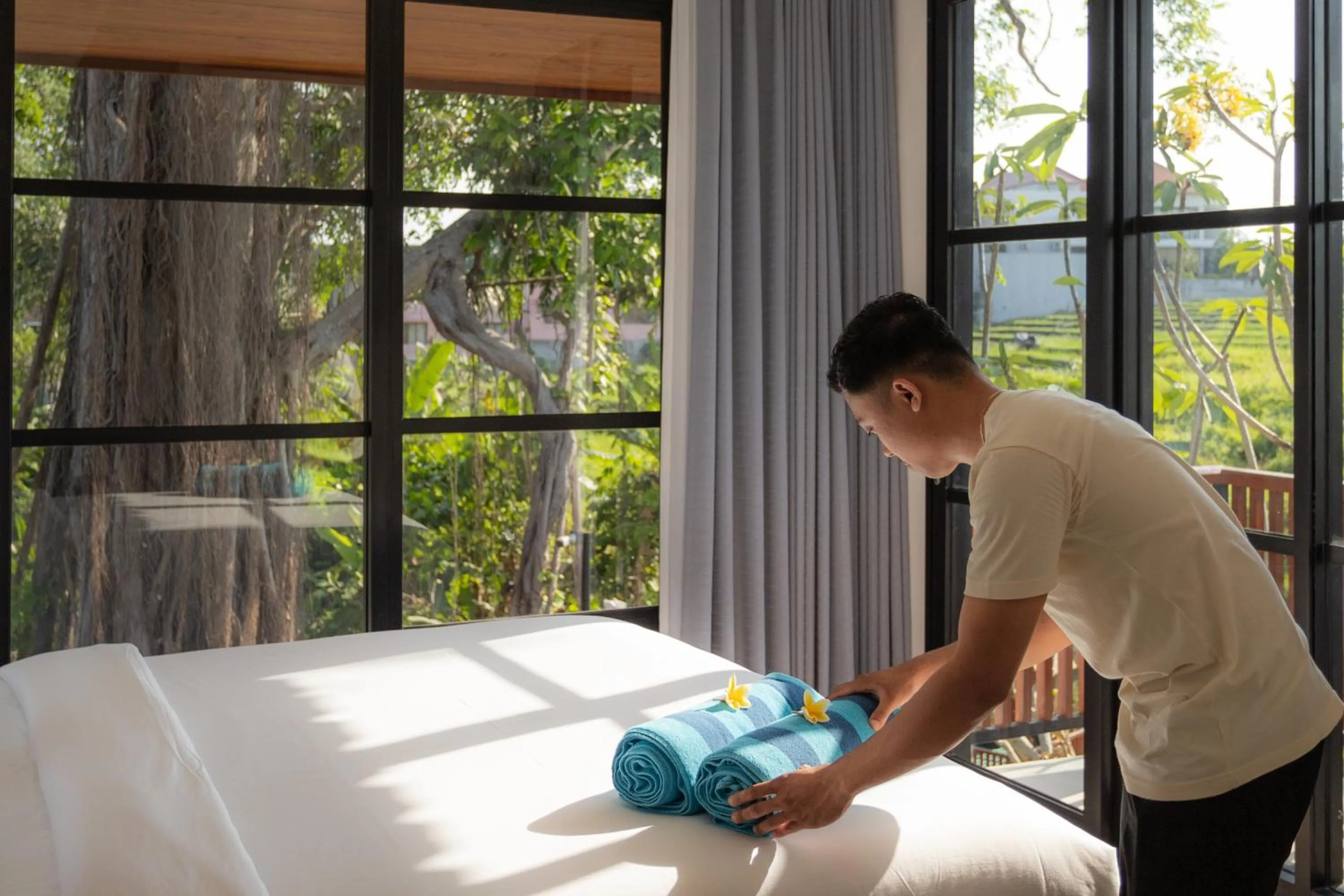 Bed in Paripadi Studio Canggu