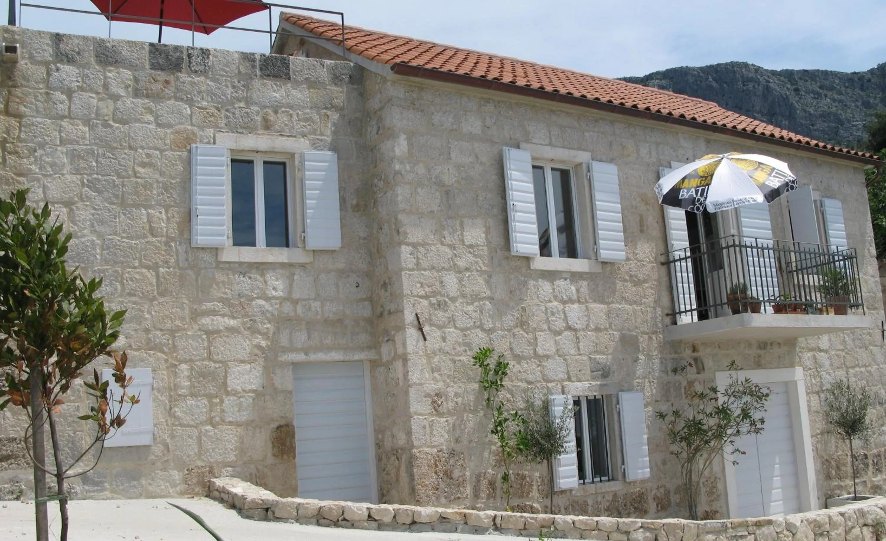 Facade/entrance in Villa Heritage - Ultimate Croatian Retreat with stunning views and pool