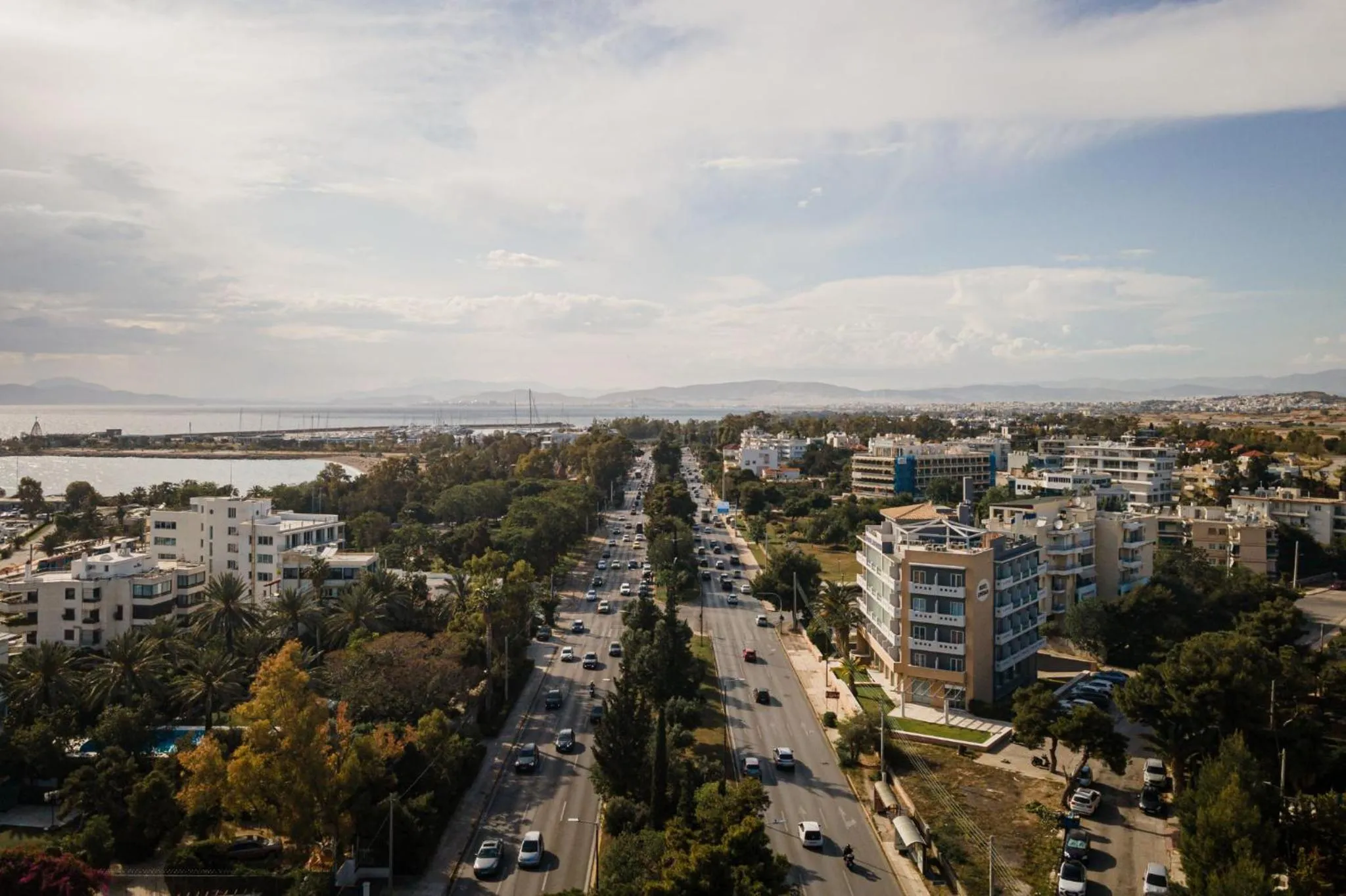 Bird's eye view in Kreoli Suites Glyfada
